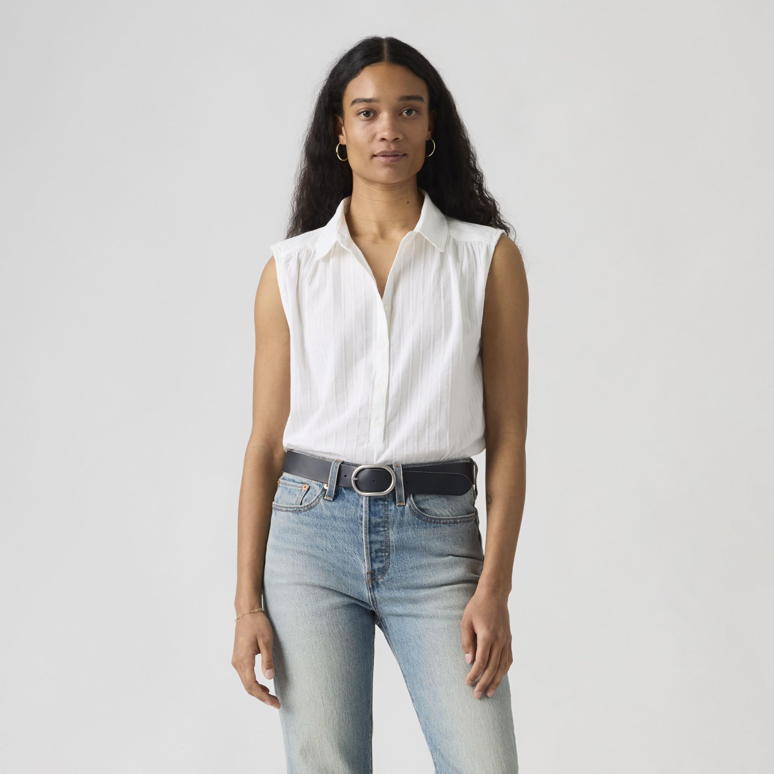 Levi's Londynn SS Popover Shirt Camisa Abotonada Mujer (Pack de 1)