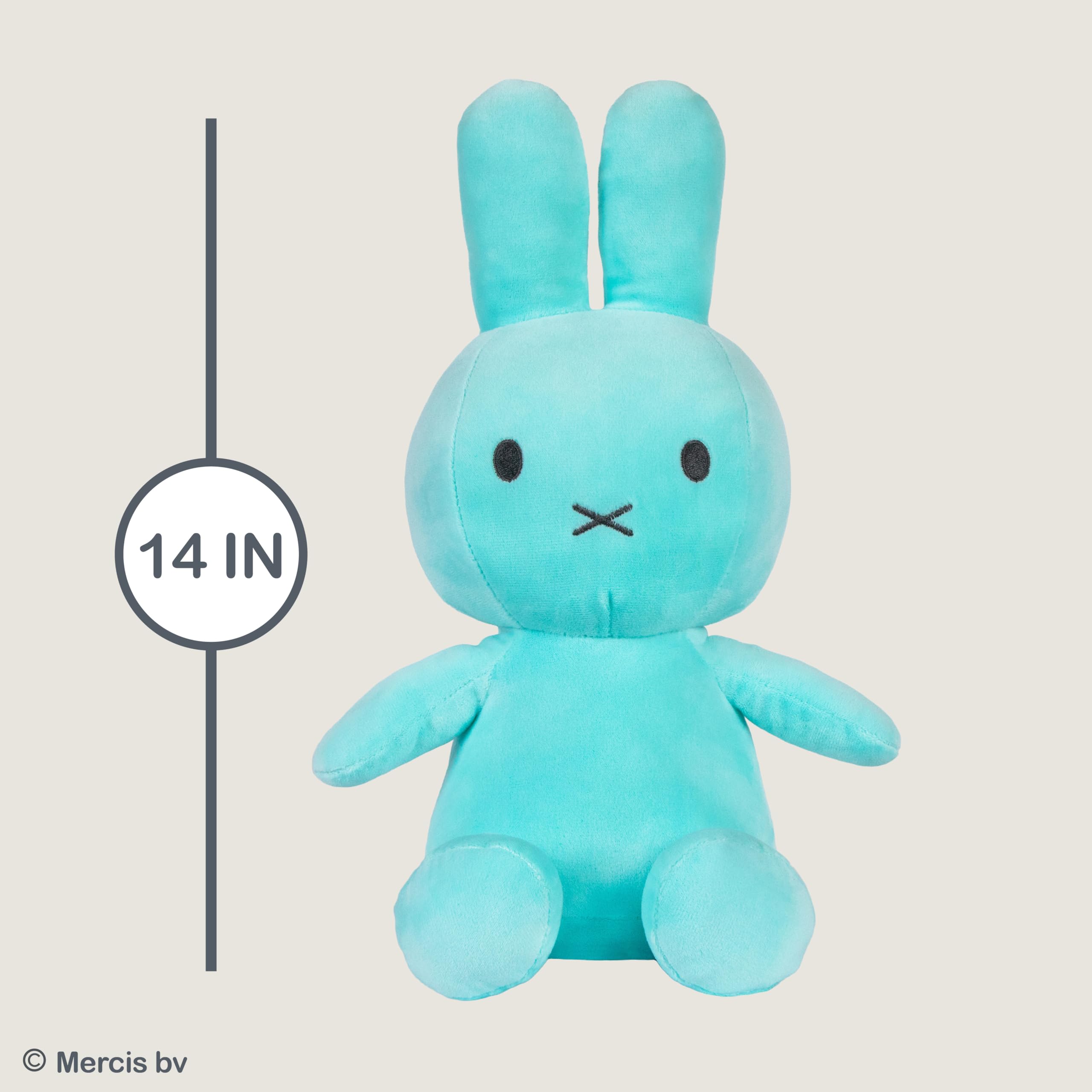 Amazon.com: Kids Preferred Miffy Plush Toy, 14 Inch Sitting Dutch