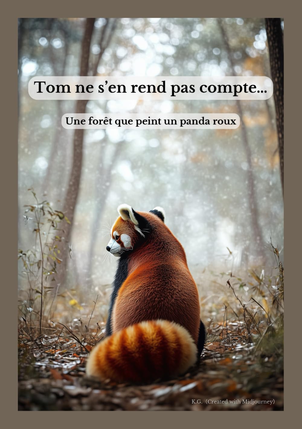 Tom ne s’en rend pas compte…: Une forêt que peint un panda roux