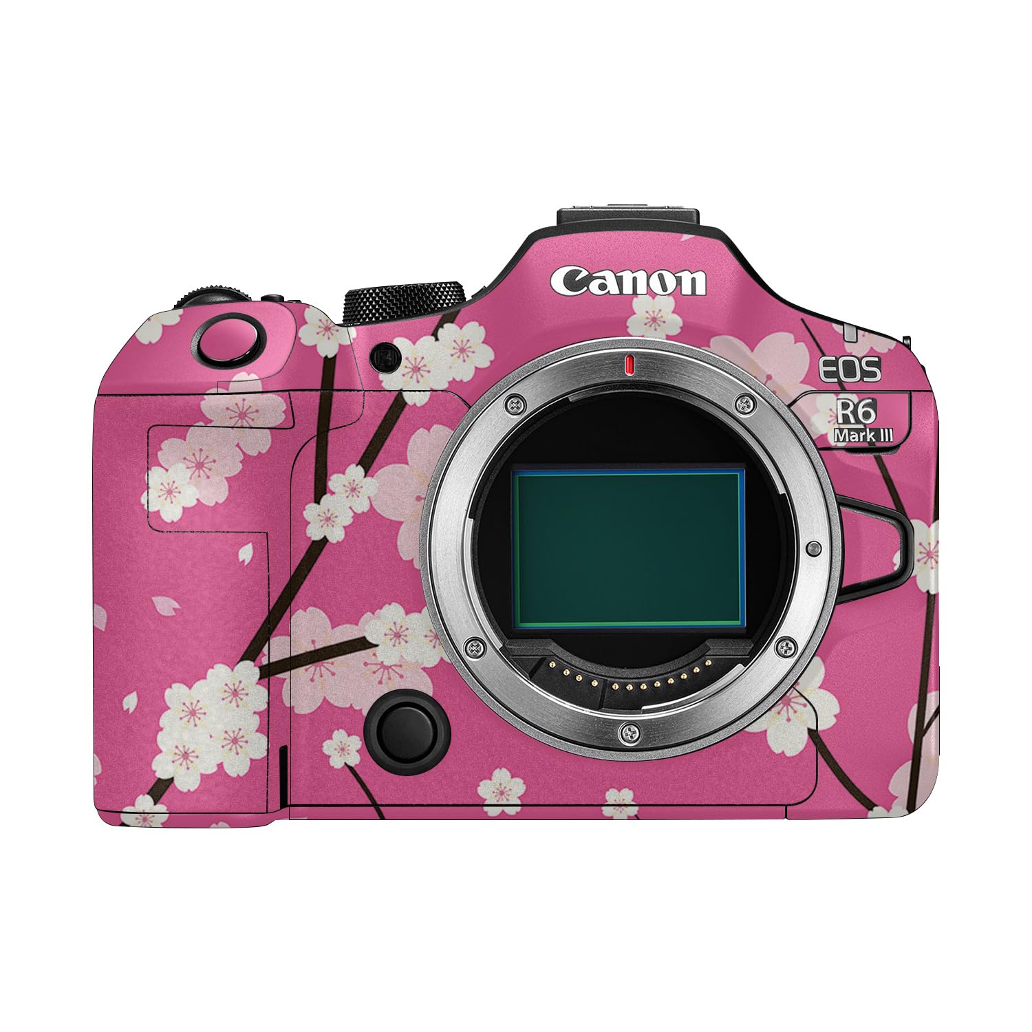 Camera Skin Compatible with Canon EOS R6 Mark III (2025) - Sakura Pink - Premium 3M Vinyl Protective Wrap Decal Cover - Easy to Apply | Crafted in the USA by MightySkins
