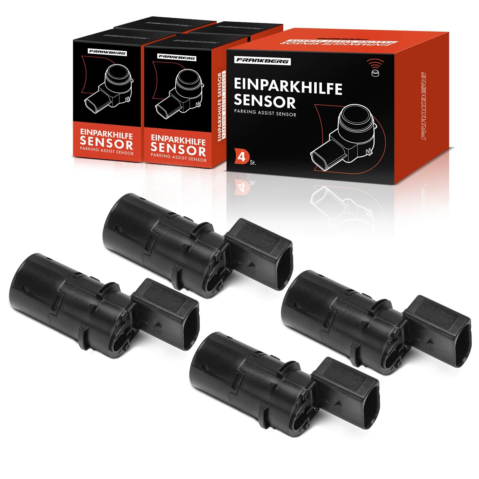 Frankberg Sensore di Parcheggio PDC Compatibile Multivan V 7EF 7EM 7EN 7HF 7HM 7HN 1.9L-3.2L 2003-2015