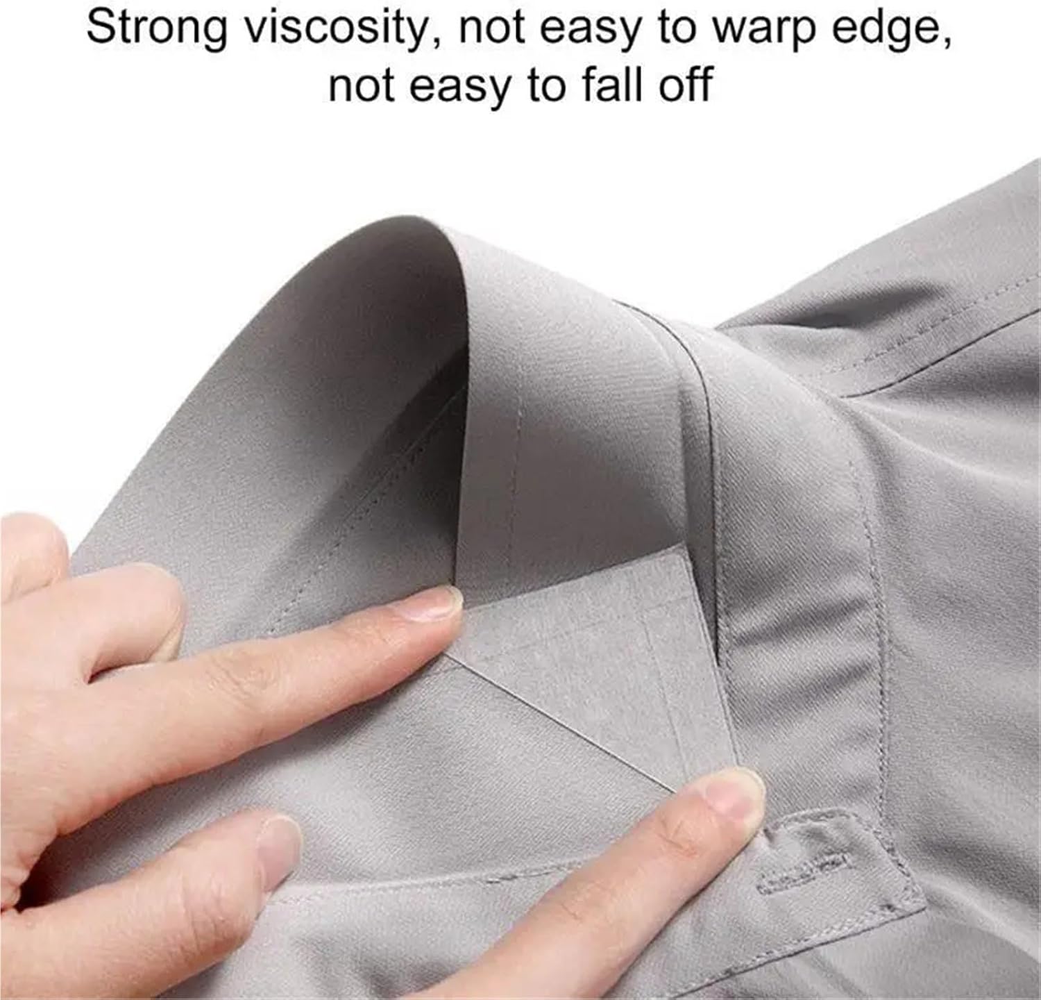 Shirt Collar Stays 240pcs Collar Holder Disposable Stickers for Neat Shirt Appearance Formal Occasion Stays Pad