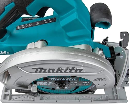 Miniatura 6 de Makita XSH07ZU 18V x2 LXT (36V) 7-14 "Sierra Circular, Aws capaz