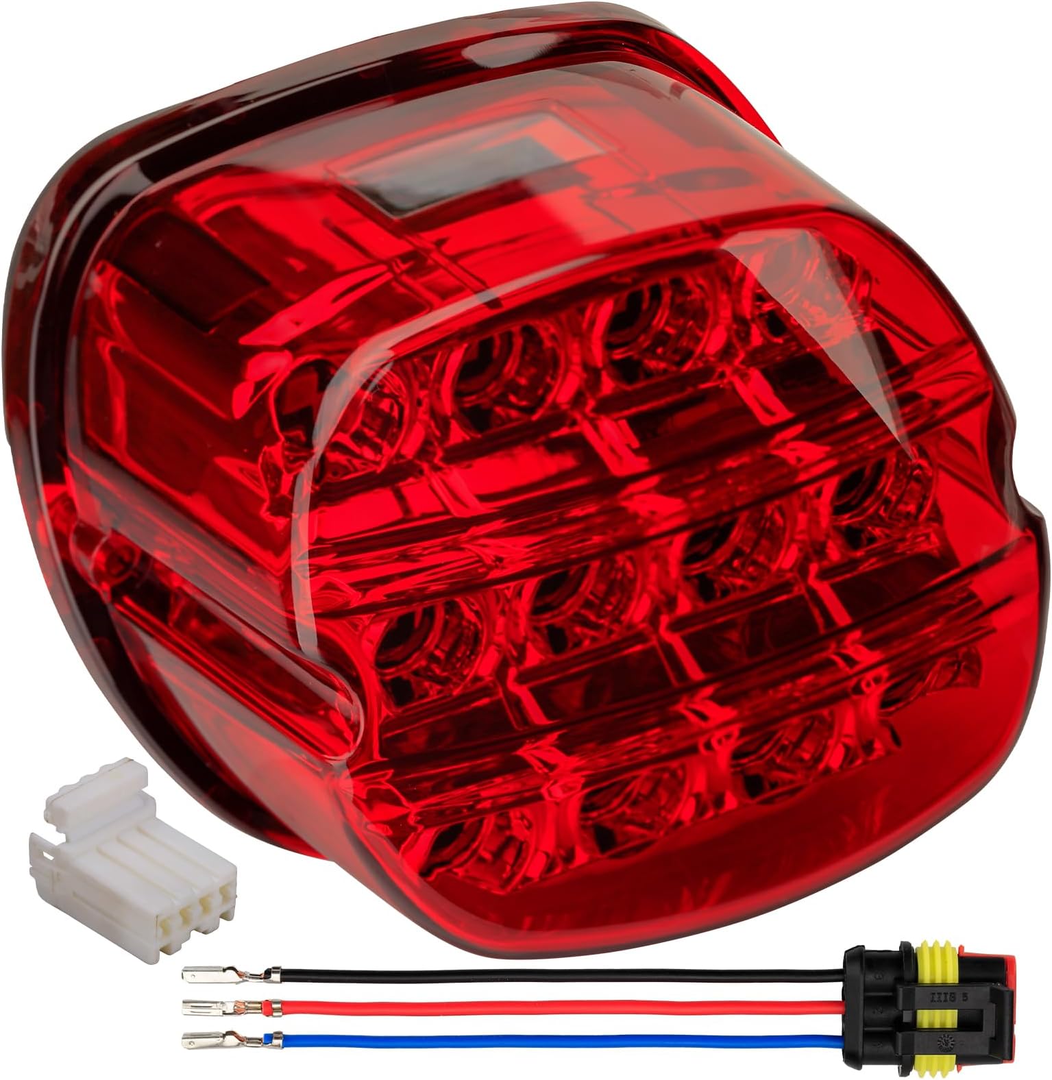 Motorcycle LED Rear Tail Light Smoked