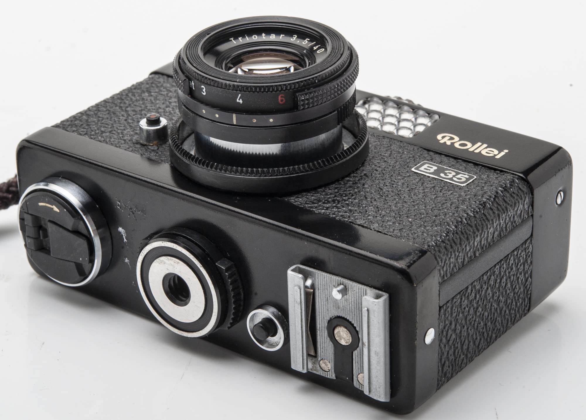 Rollei B35 Kamera - Carl Zeiss Triotar 3.5/40 Optik Made in Germany