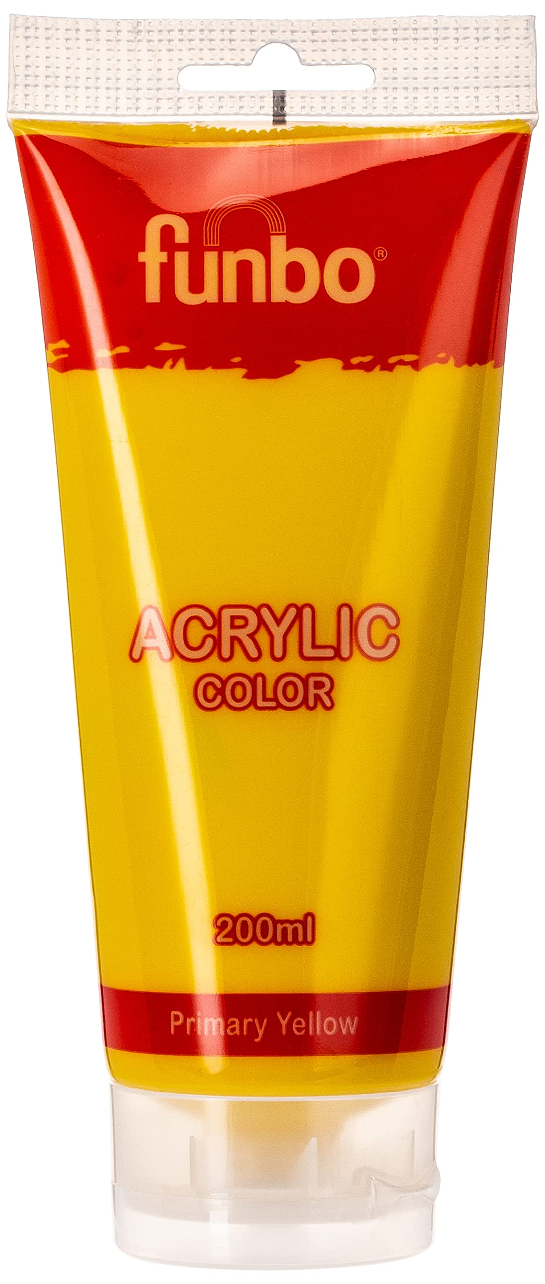 Funbo Acrylic Tube (200ml, 560 Primary Yellow)