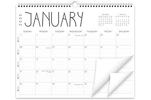 2025 Wall Calendar: Keep Your Year Organized and Stylish