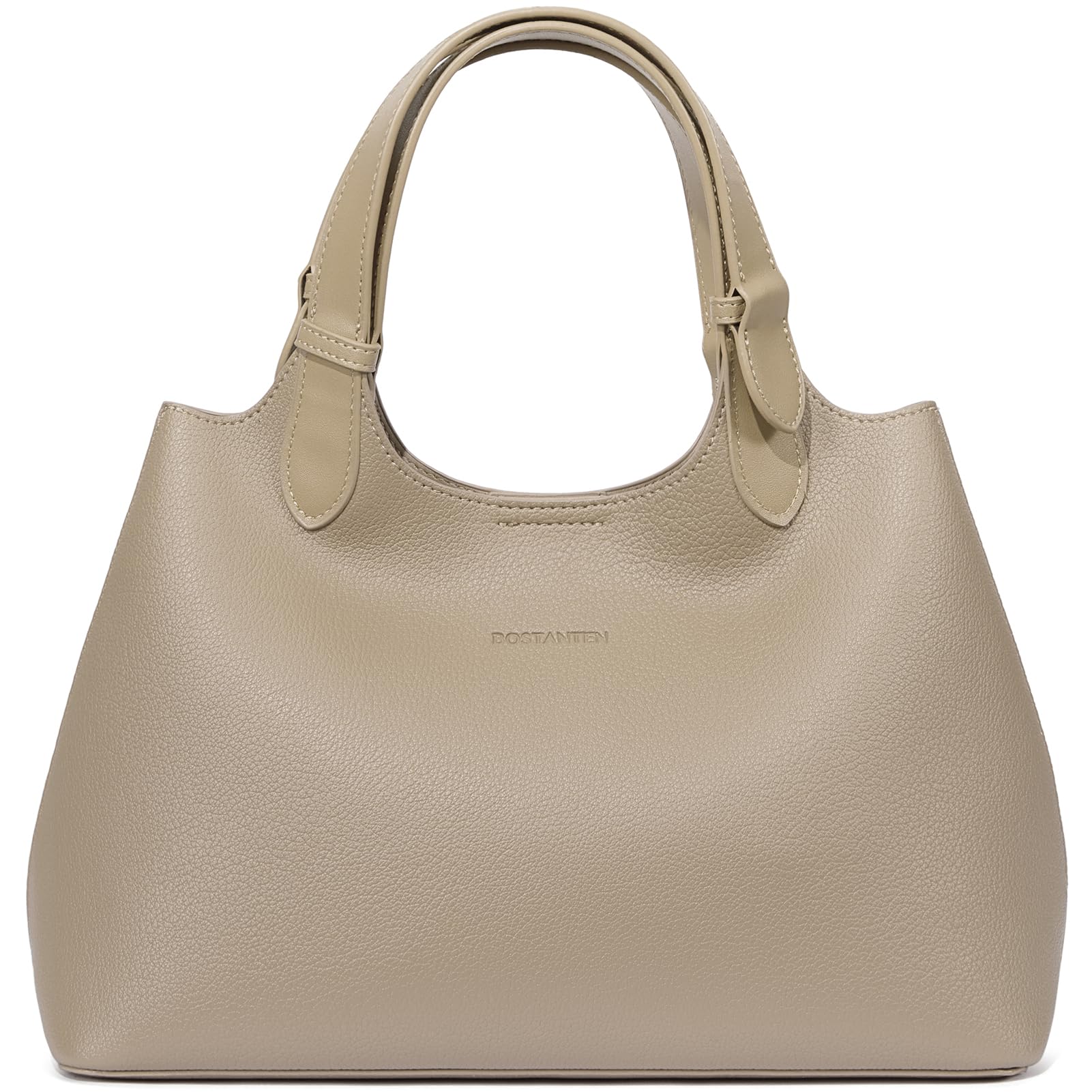 BOSTANTEN Satchel Purses for Women Trendy Slouchy Bags Vegan Leather Shoulder Bag Designer Purses with Adjustable Strap