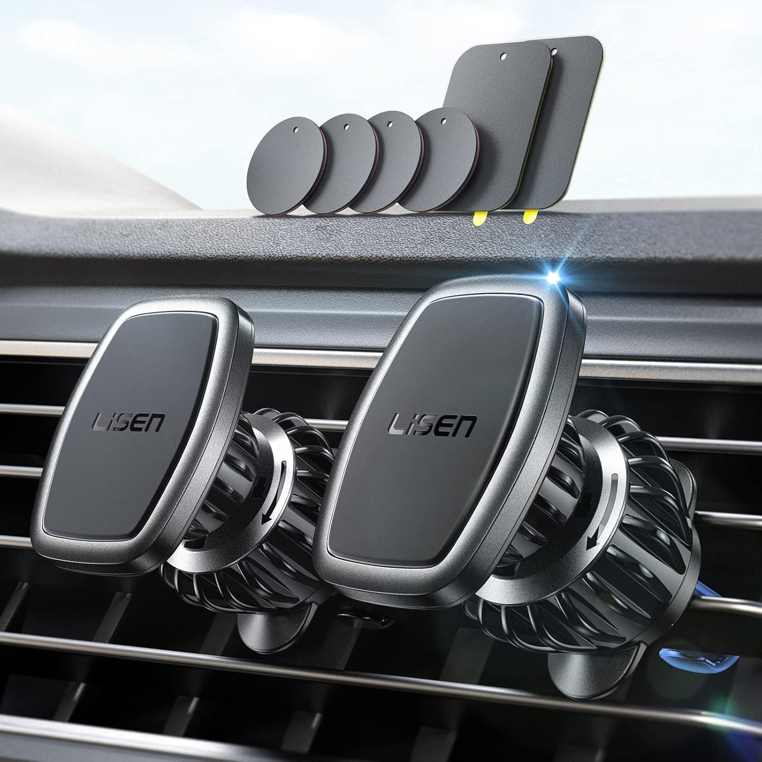 LISEN 2 Pack Magnetic Phone Holder