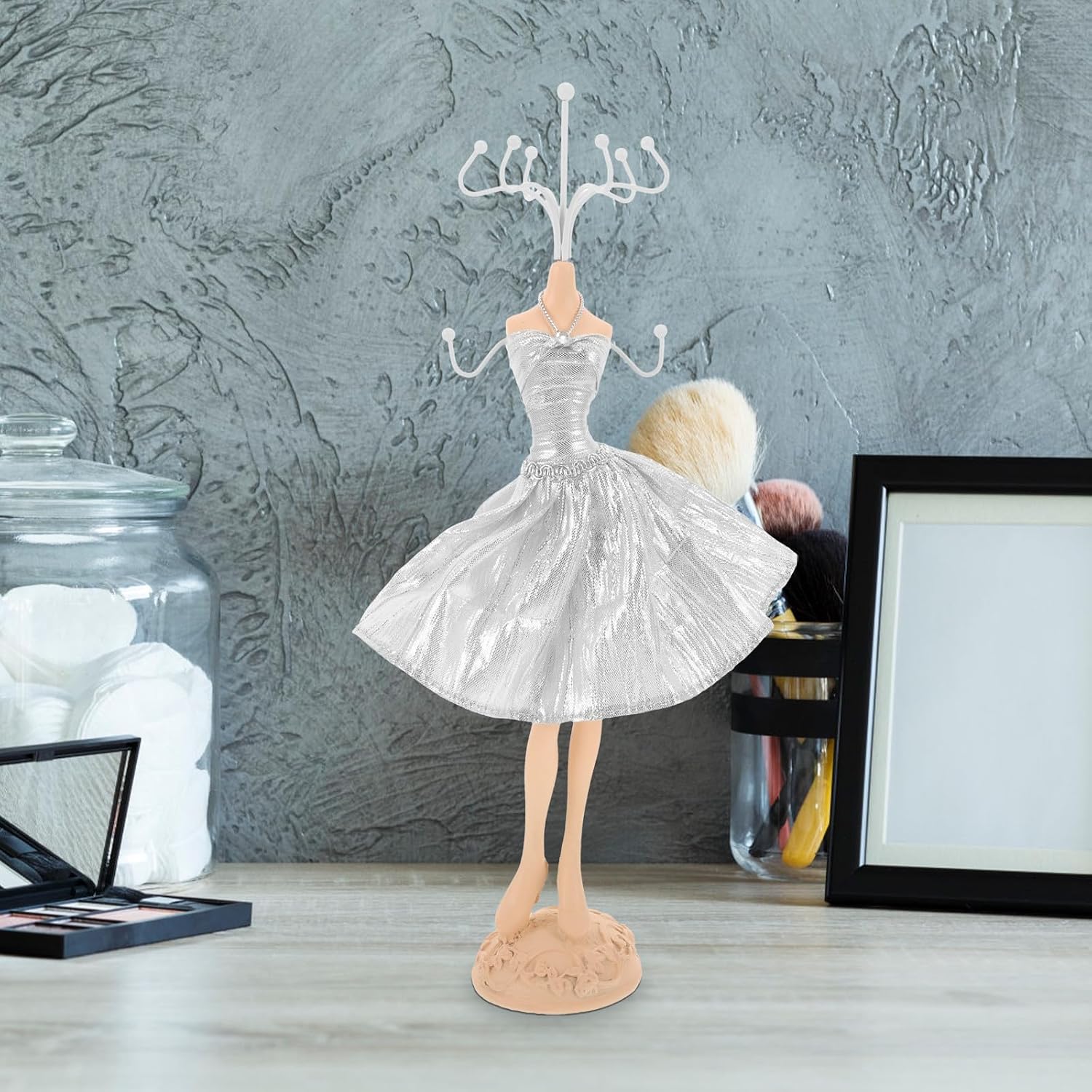 VANZACK Necklace Display Stand Xmas Jewelry Organizer Stand for Necklaces image 5