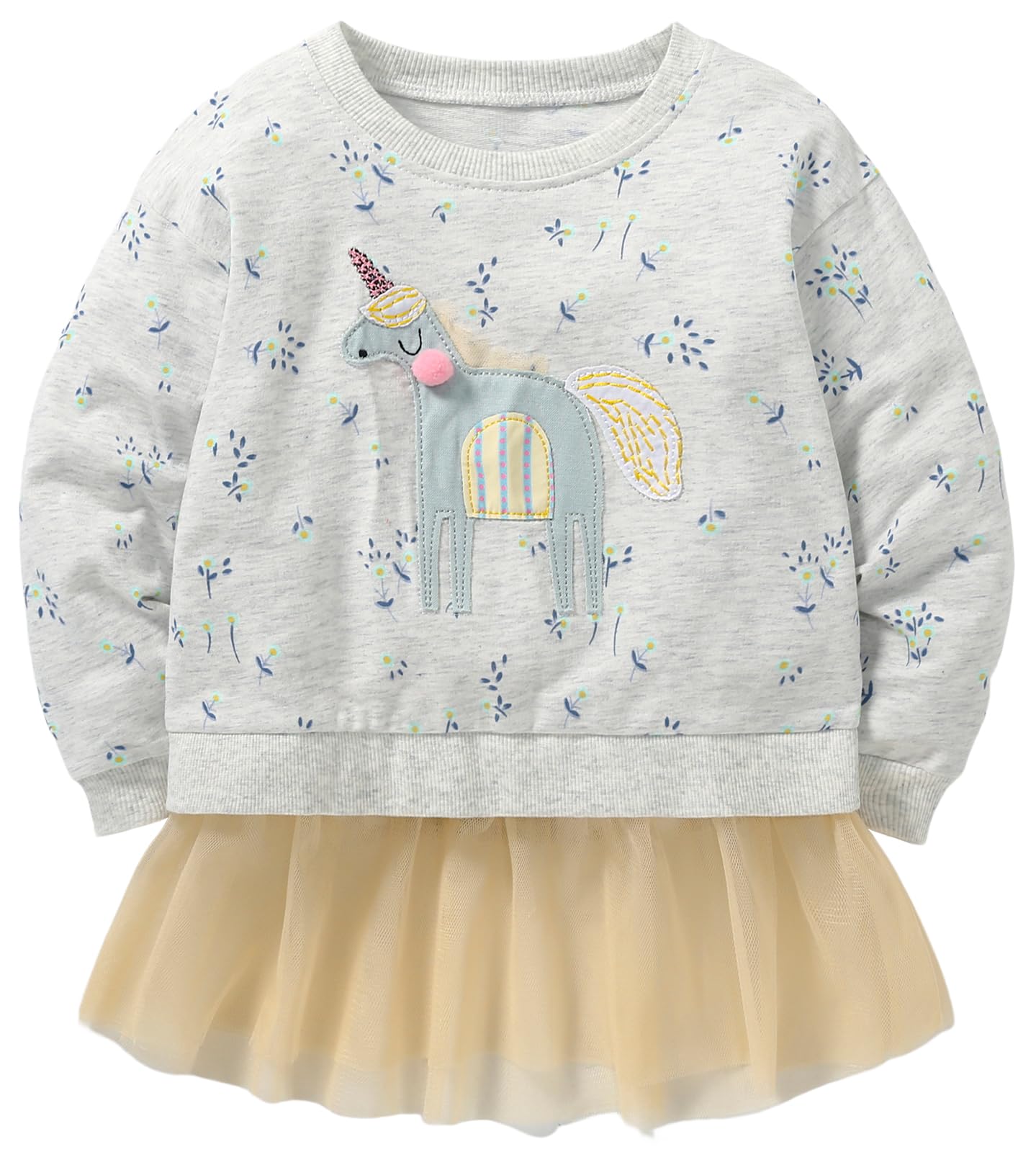 Girls Sweatshirt for Kids Cotton Top Casual Jumper Girl T Shirt Toddler Clothes Long Sleeve Pullover Age 1-12 Years — view 42