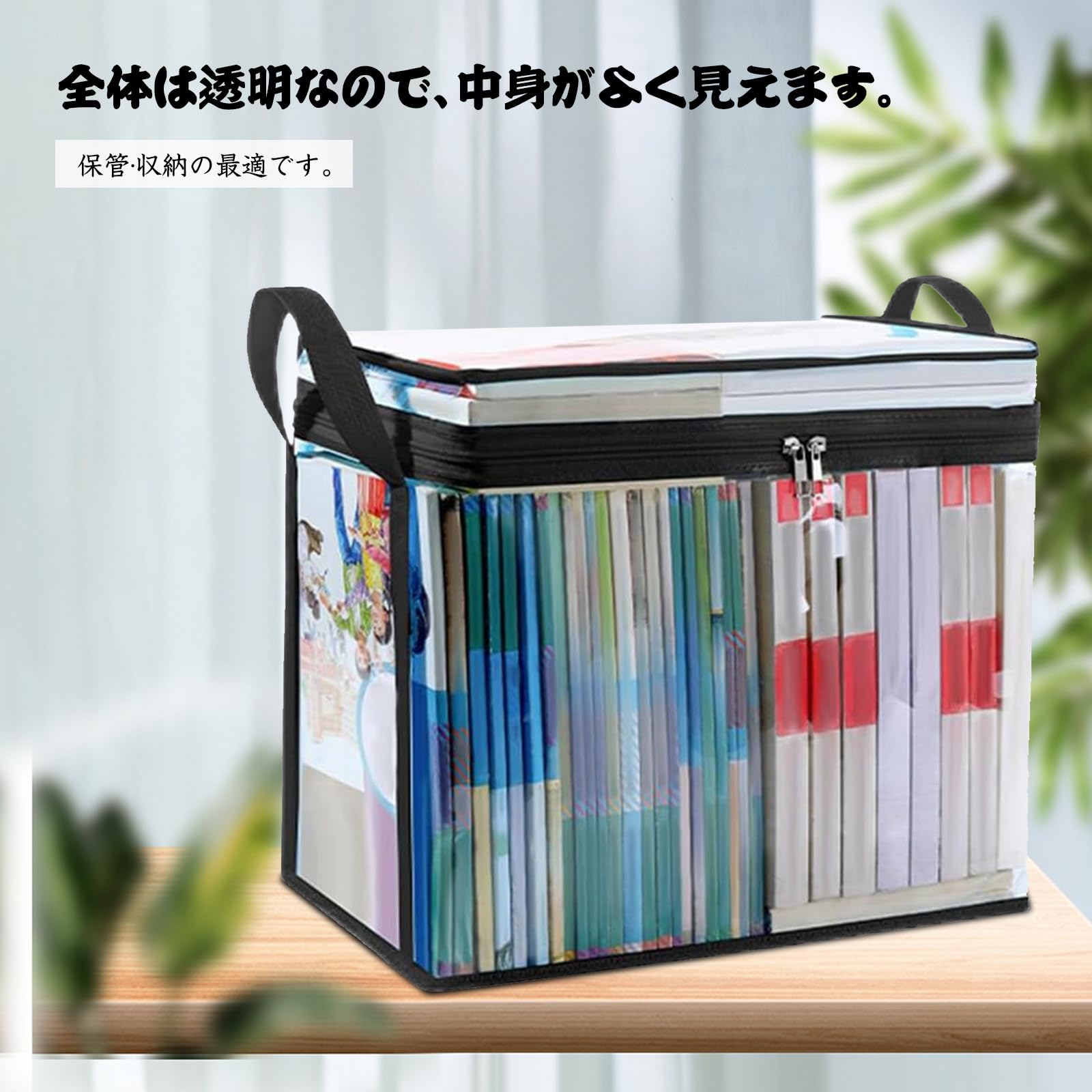 Amazon.co.jp: VorsiPro 透明収納ケース 2個セット 防水防塵 大容量