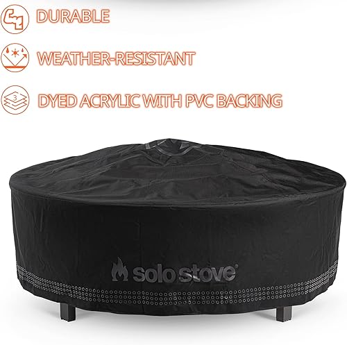 Miniatura 8 de Solo Stove Surround Shelter Small  Funda protectora para mesa envolvente de hoguera, resistente a la intemperie, respaldo de acrílicoPVC teñido con