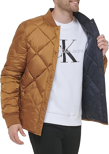 Miniatura 2 de Calvin Klein Mens Reversible Diamond Quilted Jacket