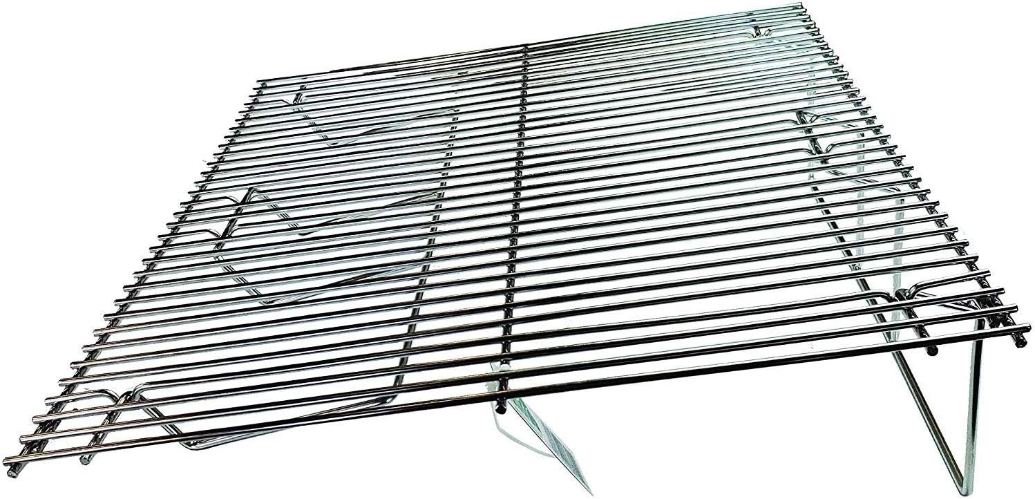 Green Mountain Grills GMG-6034 Collapsible Upper Rack for Davy Crocket Pellet Grill for Doubled Cooking Space, Silver : Patio, Lawn & Garden