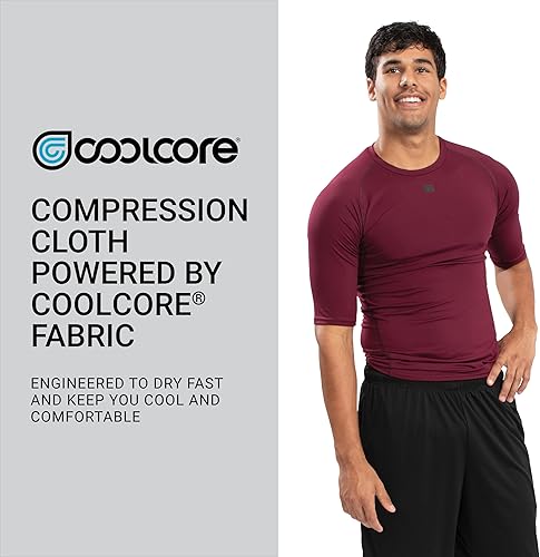 Miniatura 3 de Russell Athletic Camiseta de compresión de media manga