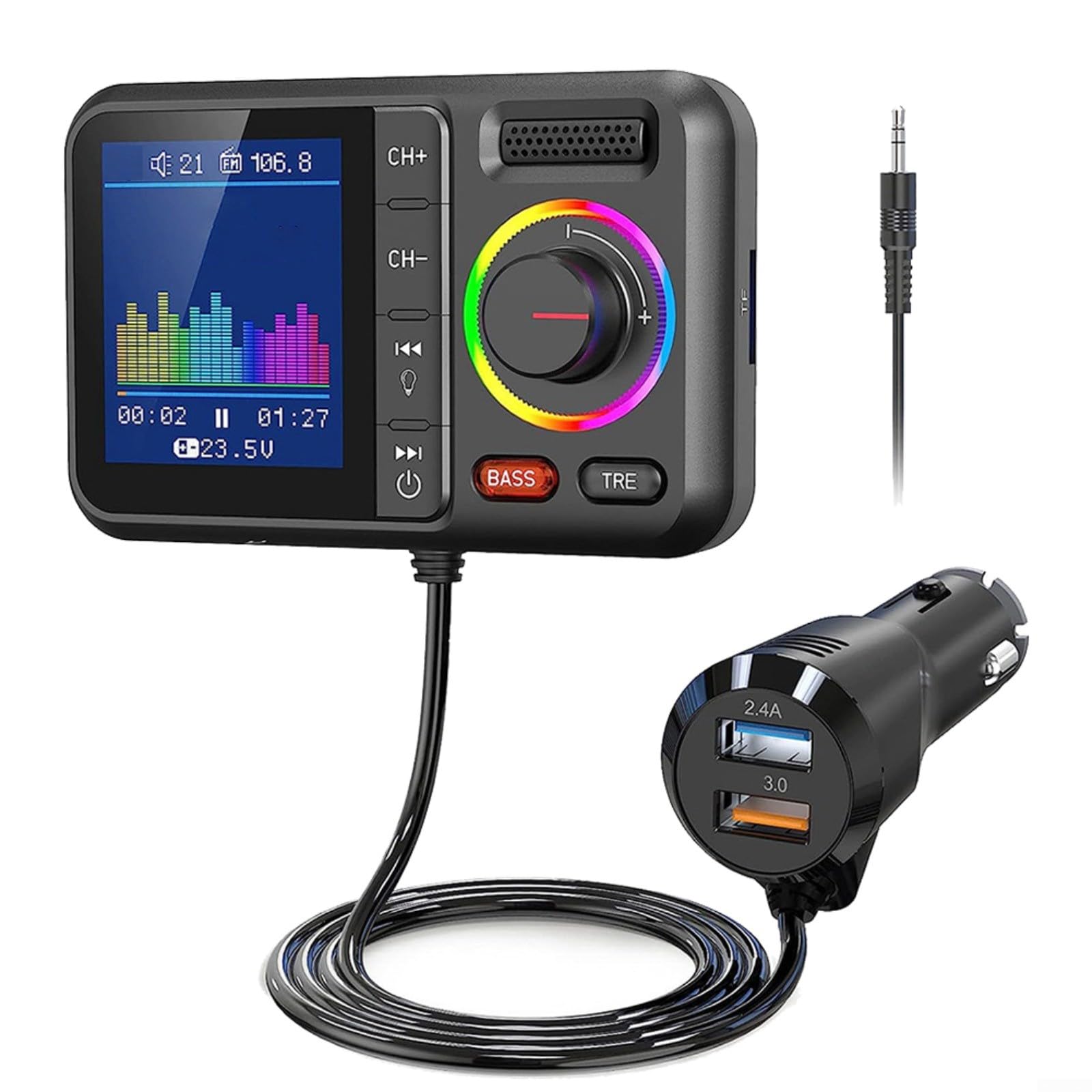 Kit mains libres voiture Bluetooth résout le manque de connexion sur votre autoradio