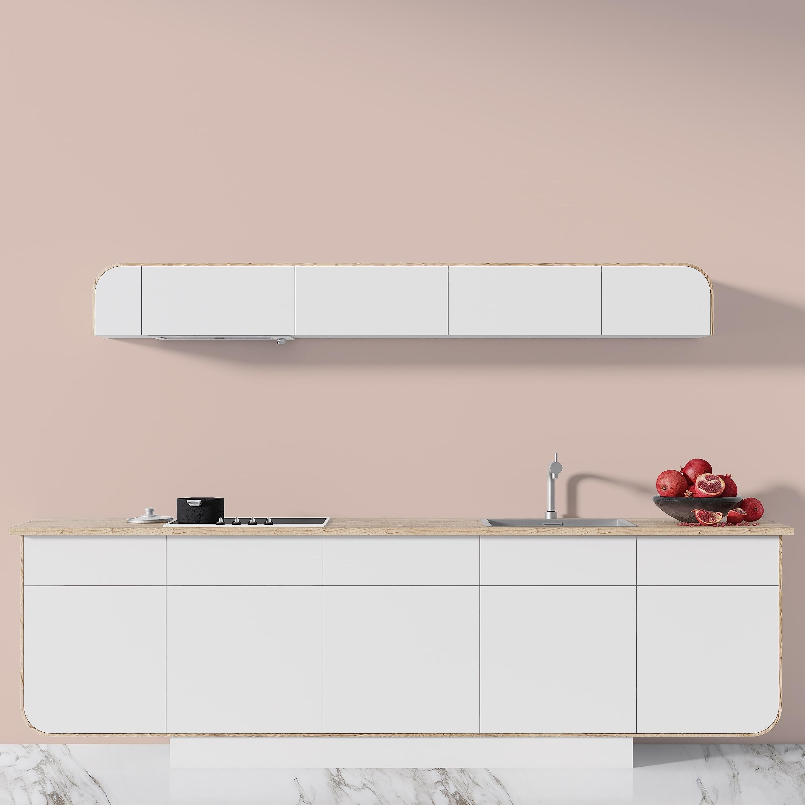 Peinture Acrylique Rose Poudré Jésus - Aspect Satin - Peinture Mur, Plafond, Boiserie & Balcon - Lessivable - Séchage En 30 min - COV A+ - Fabriquée En France - 5 L - BARBOUILLE