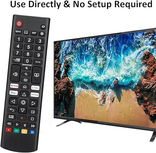 Miniatura 4 de Reemplazo de control remoto universal compatible con LG TV All UHD LED OLED QNED NanoCell 3D 4K 8K Smart TVs - No requiere configuración
