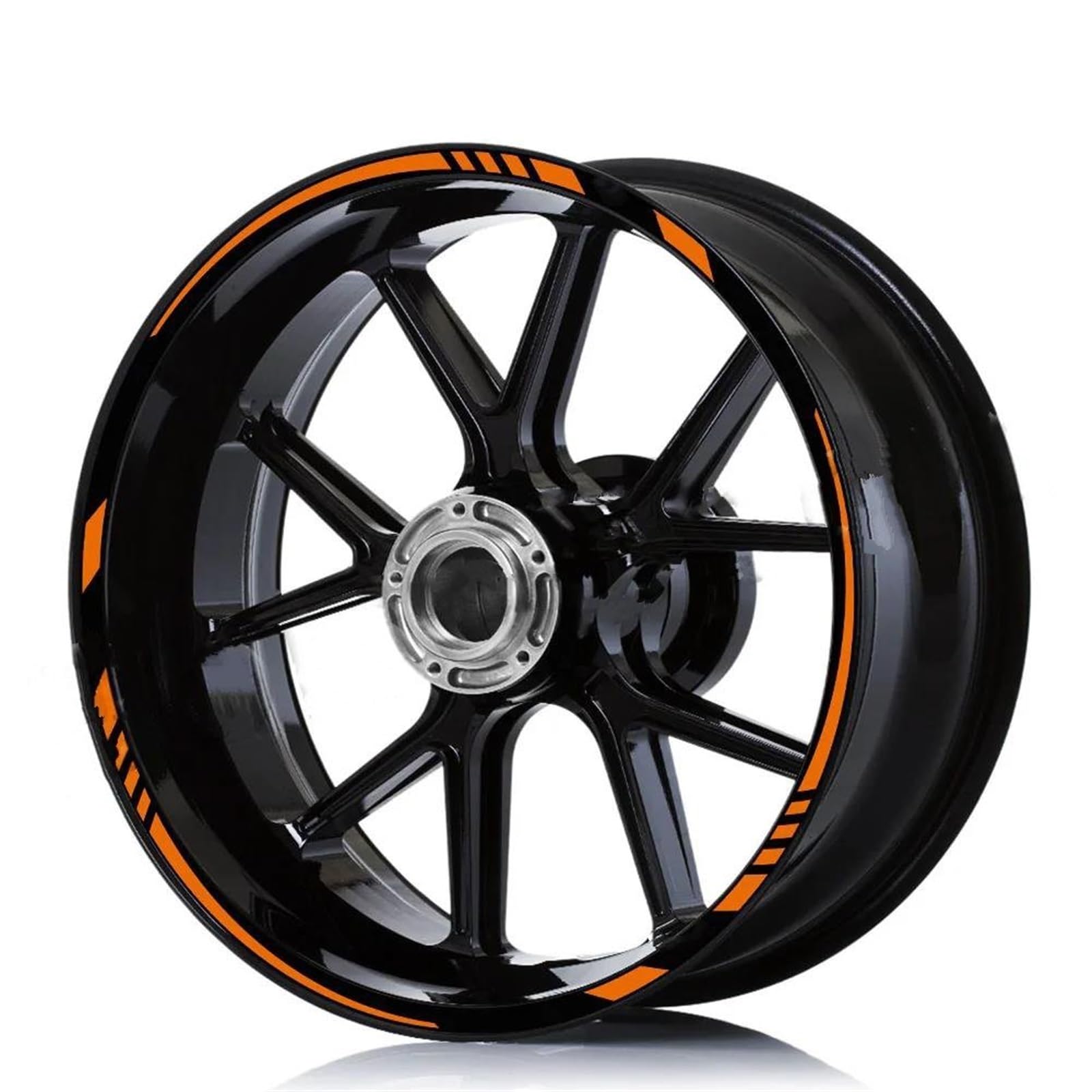 Stickers Motorcycle Reflective Rim Stripe Stickers Edge for Hornet 250 600 900 CBR 400 650 1000 1100 CBR RR(Style 10)