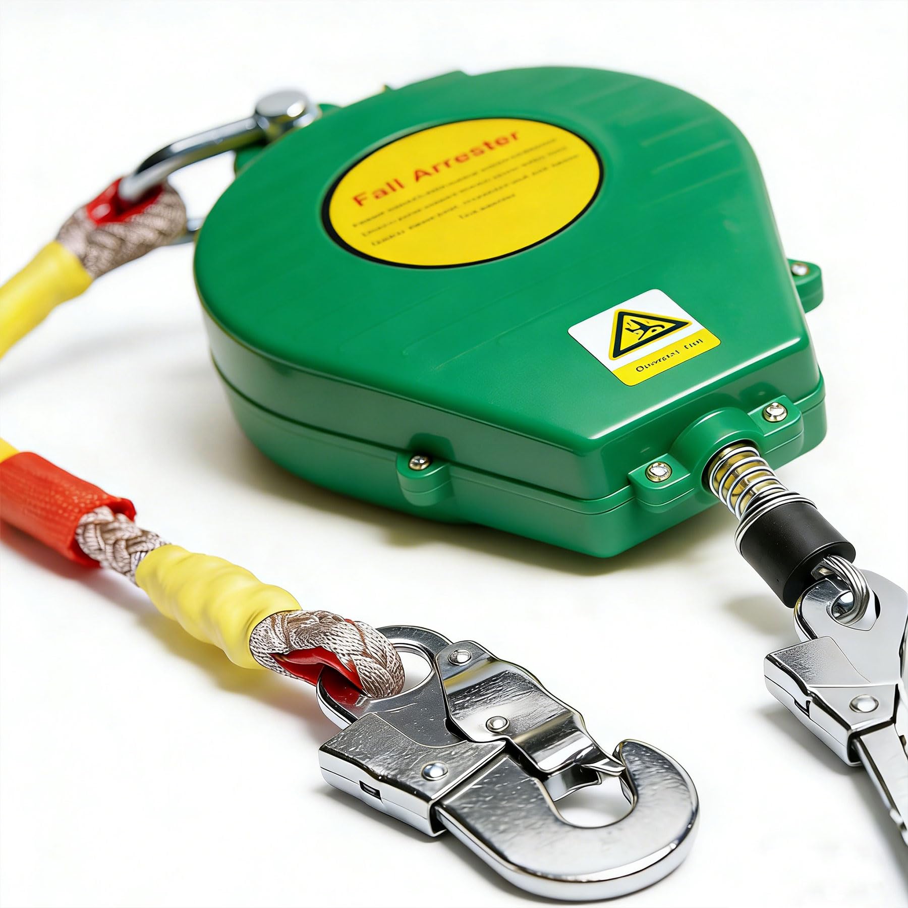 Dispositivo Anticaduta Retrattile Certificato 150kg (Green,10m)