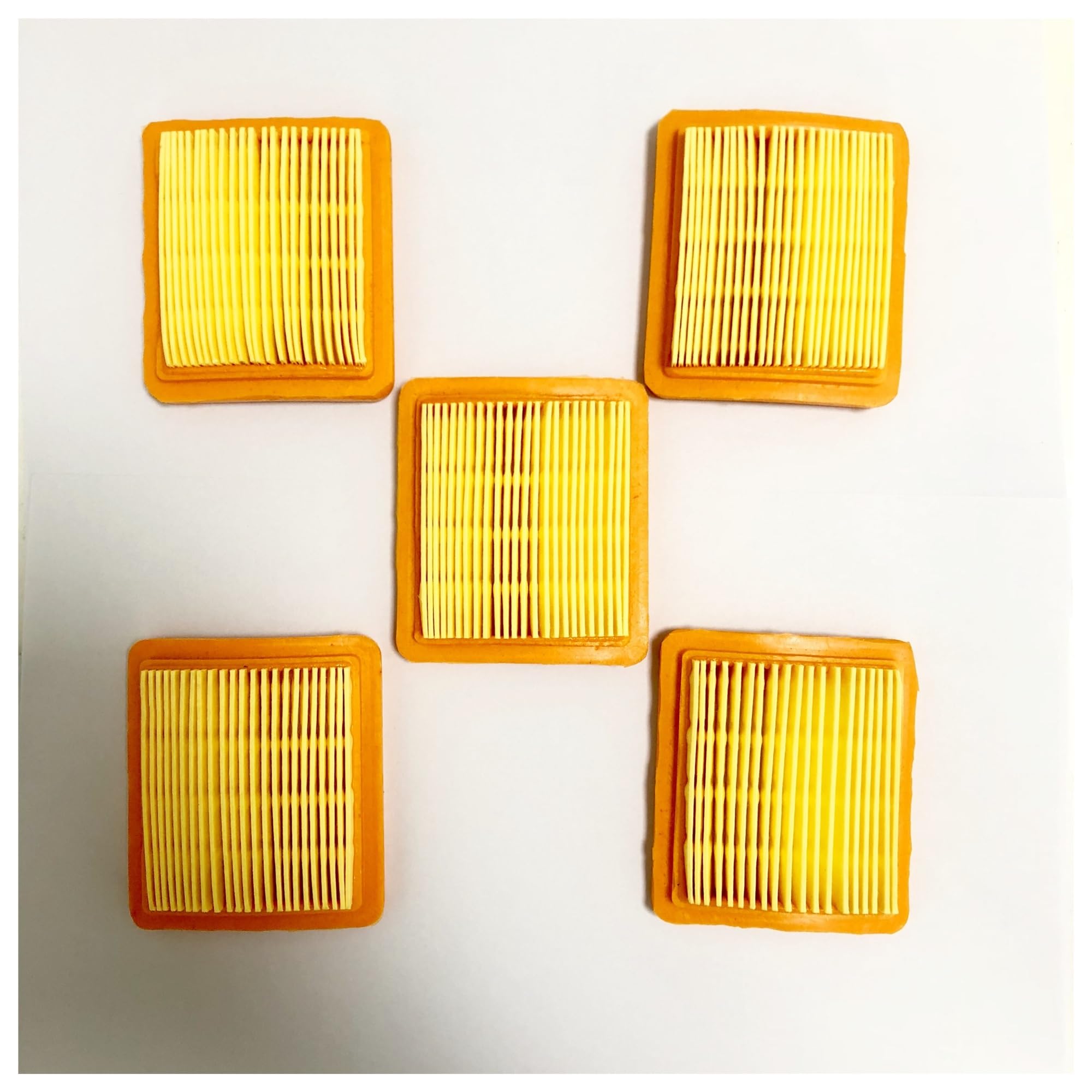 Lote de 5 filtros de Aire compatibles con desbrozadora GX50, GX-50, UMK450, 47,9 CC, Motor de 4 Tiempos, Repuesto 17211-Z3F-000.(20 PCS)