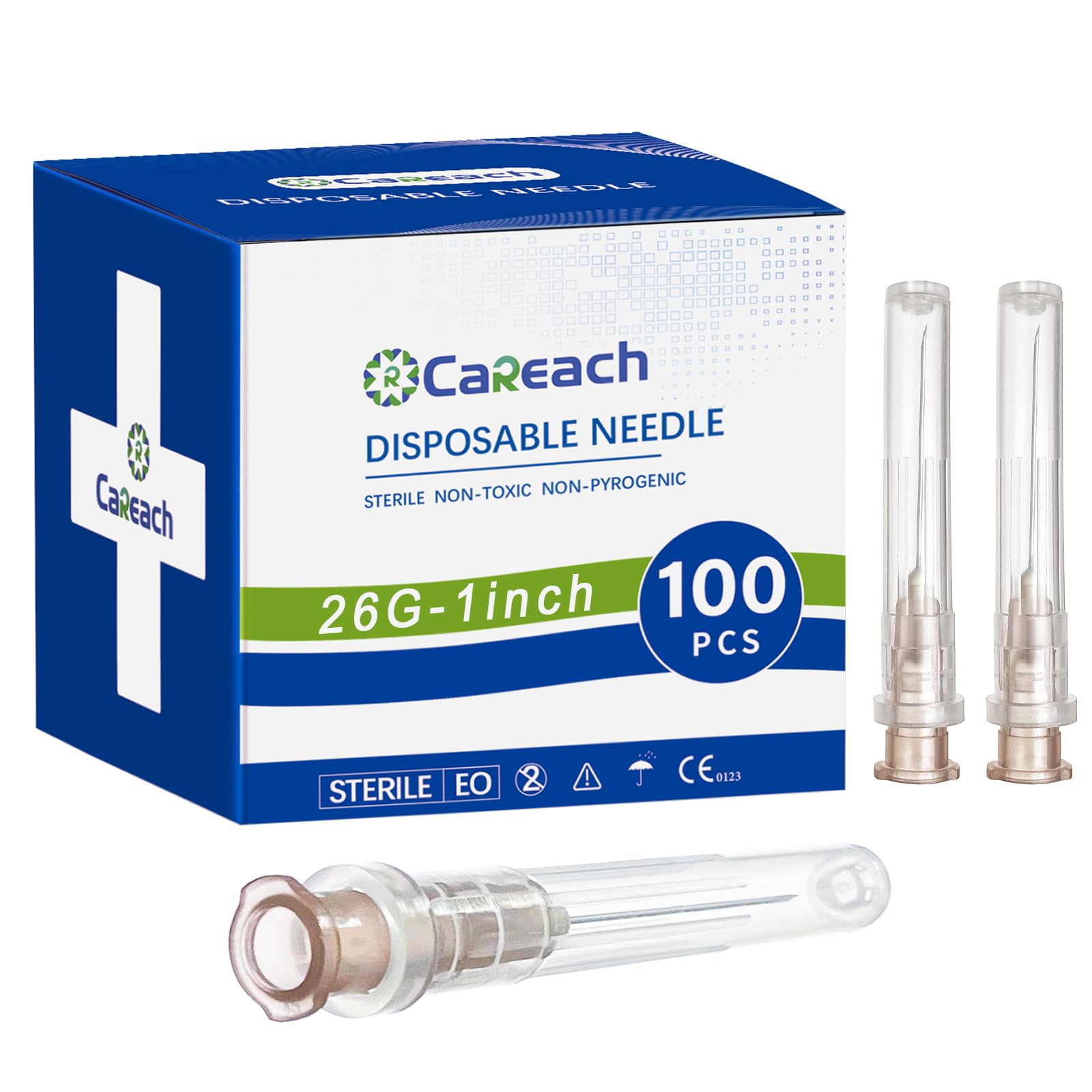 100pcs 27 gauge 1 inch Needle Luer Lock, Individually Wrapped — Amazon image 12