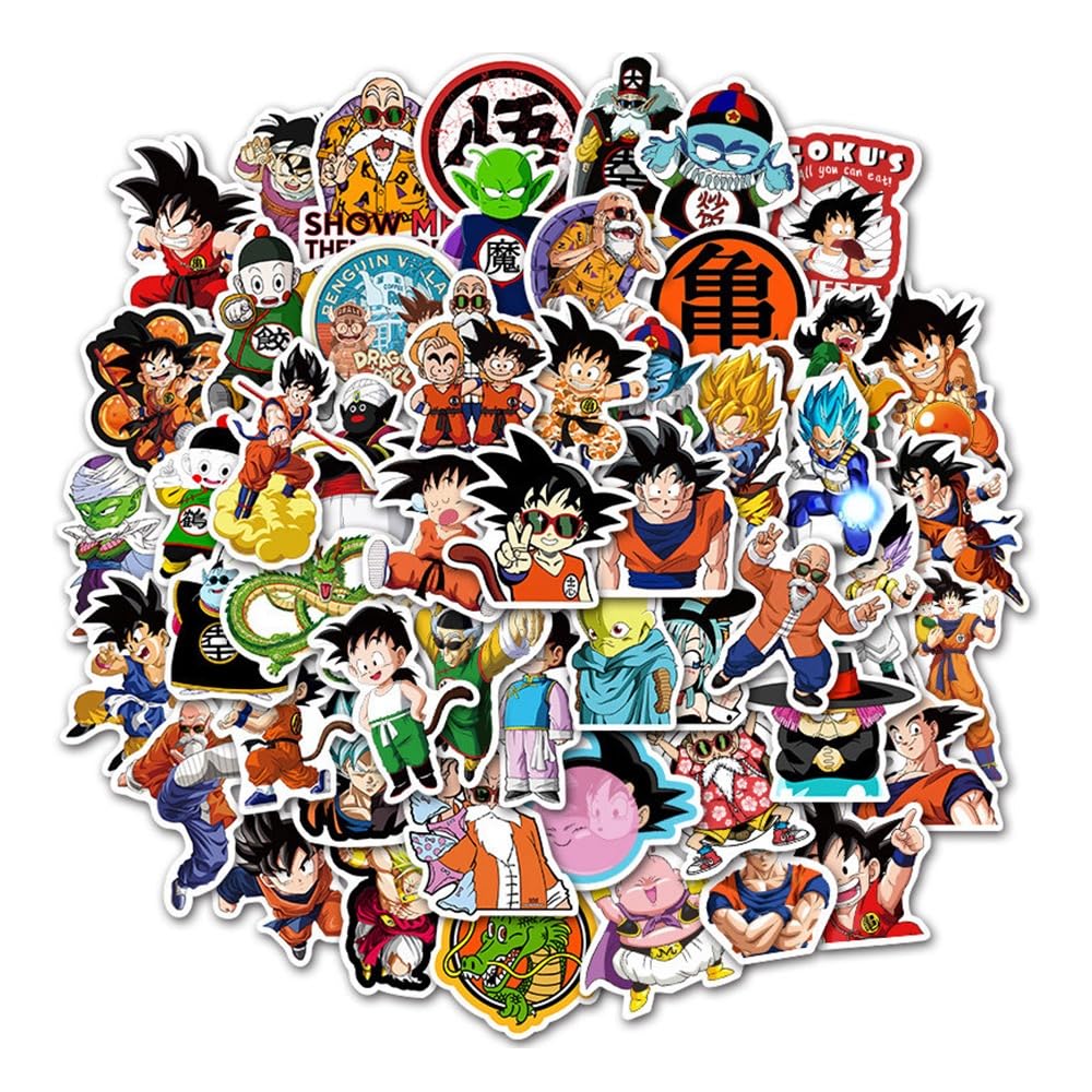 Amazon.co.jp: For ドラゴンボール ステッカー 50枚セット かわいい