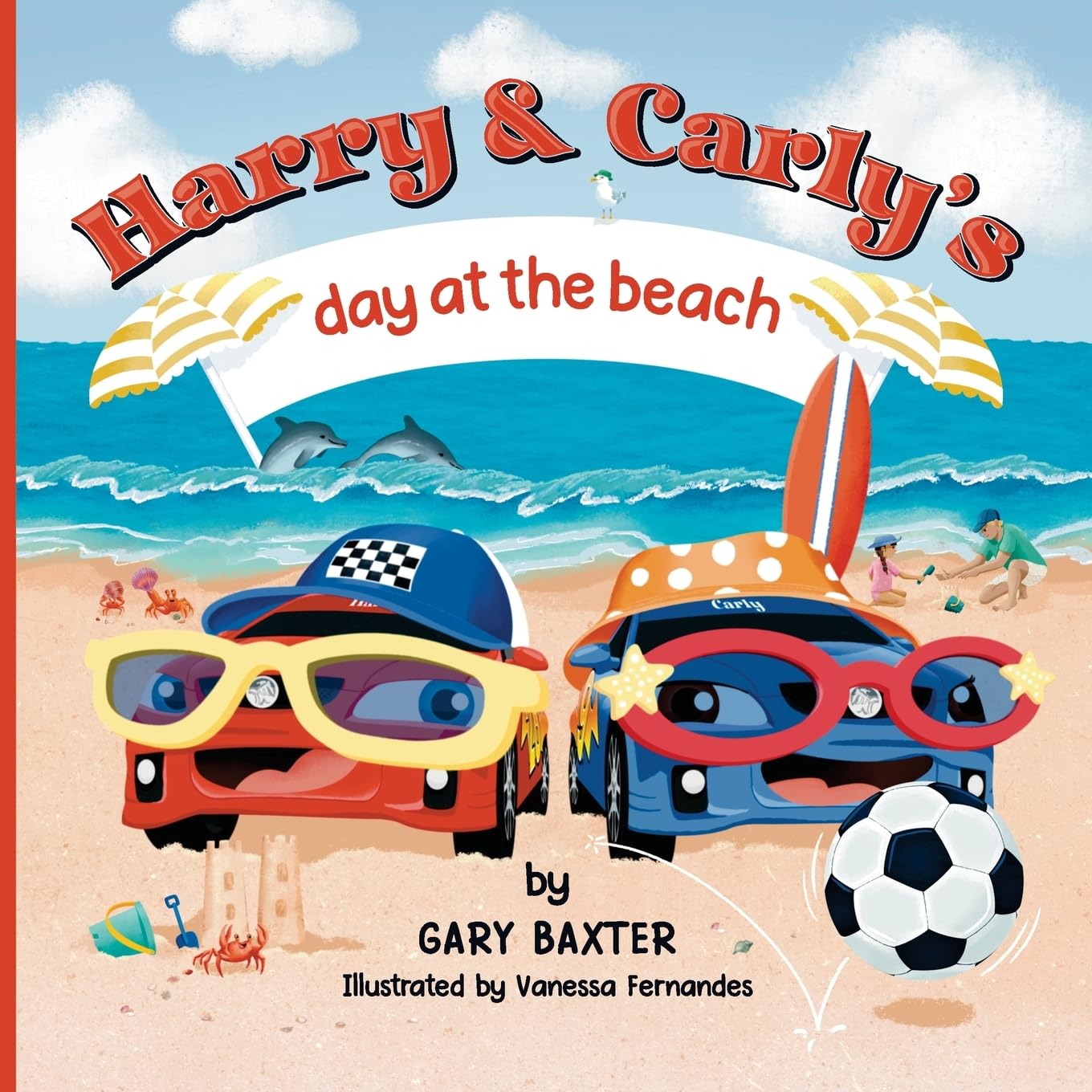 Harry and Carly's day at the beach