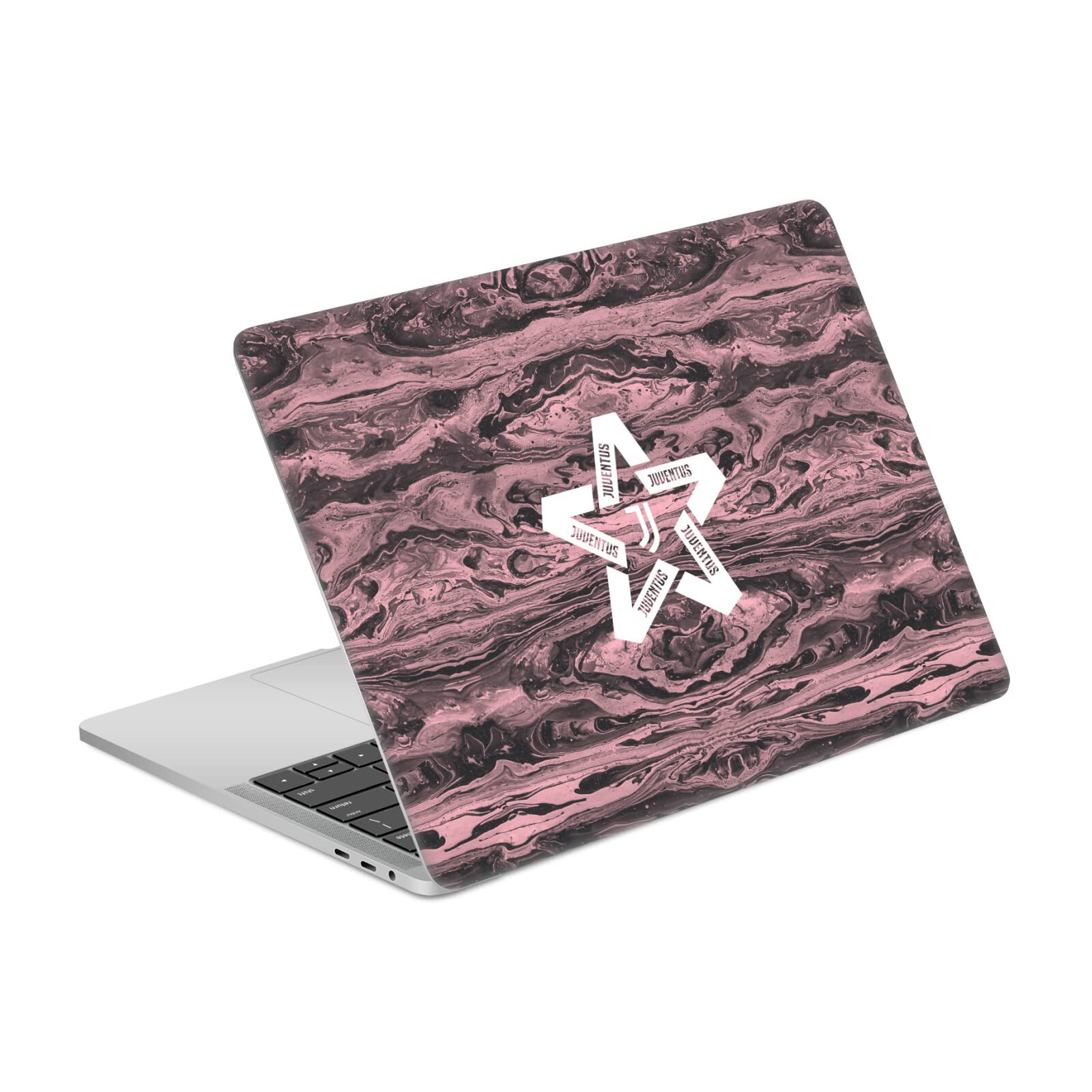 Housse vinyle MacBook Pro 13 Juventus marbre noir style premium - 7