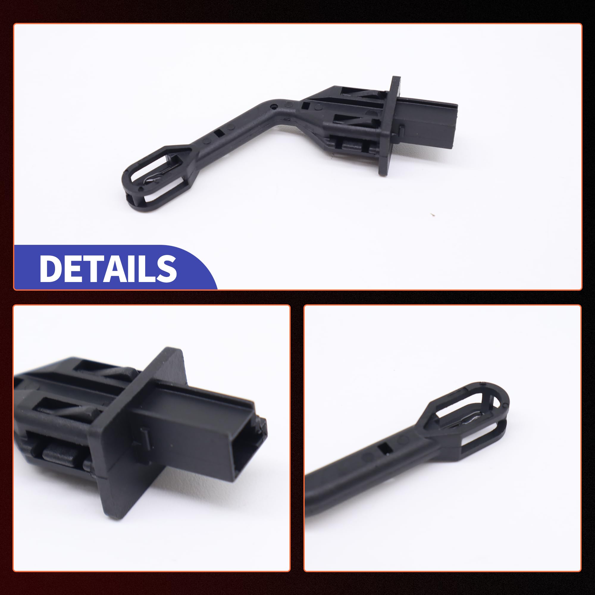 HiSport Kolektor dolotowy silnika AC parownik / czujnik temperatury wewnętrznej 2-pinowy kompatybilny z Mercedes-Benz C230, C240, C250, C280, C300, E250, E320, 2208300772 8K0820539 05103937AB