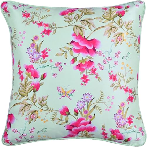 Miniatura 7 de Decozen Fundas de almohada  Paquete de 1 funda de cojín decorativa con estampado floral para decoración de habitación y decoración del hogar  Funda