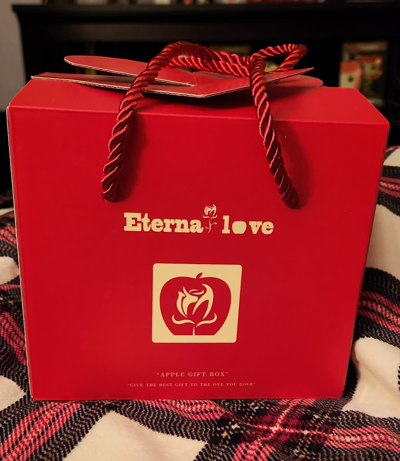 Rosa Eterna, Joyero con Colgante y Mensaje de Amor photo review