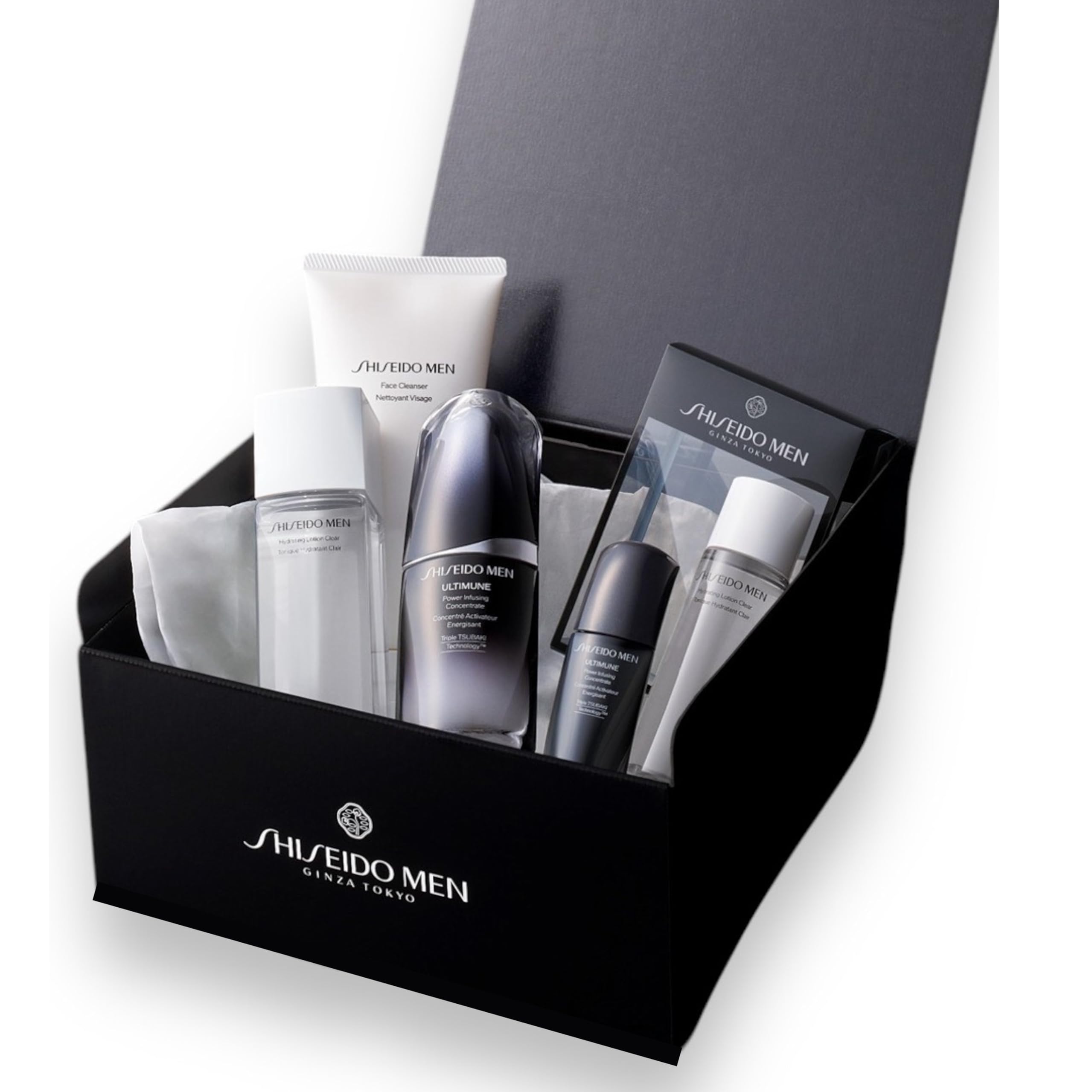 SHISEIDO MEN(資生堂メン) ギフトセット アルティミューン30ml+フェイスクレンザー+ハイドレーティングローションC+アルティミューンミニサイズ+化粧水ミニサイズ ショッパーつき