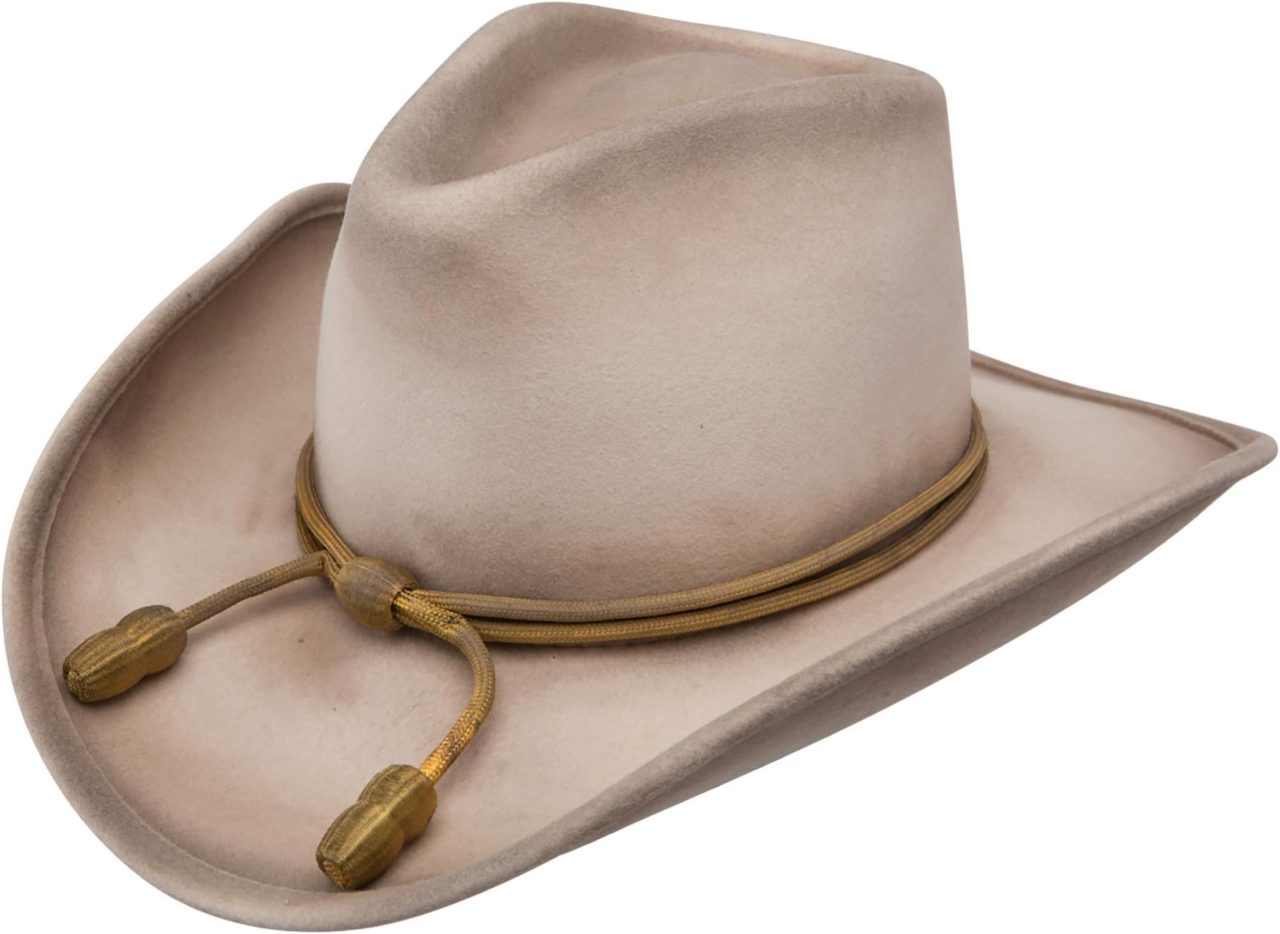 StetsonFort Crushable Wool Cowboy Hat Dusted Silver Belly