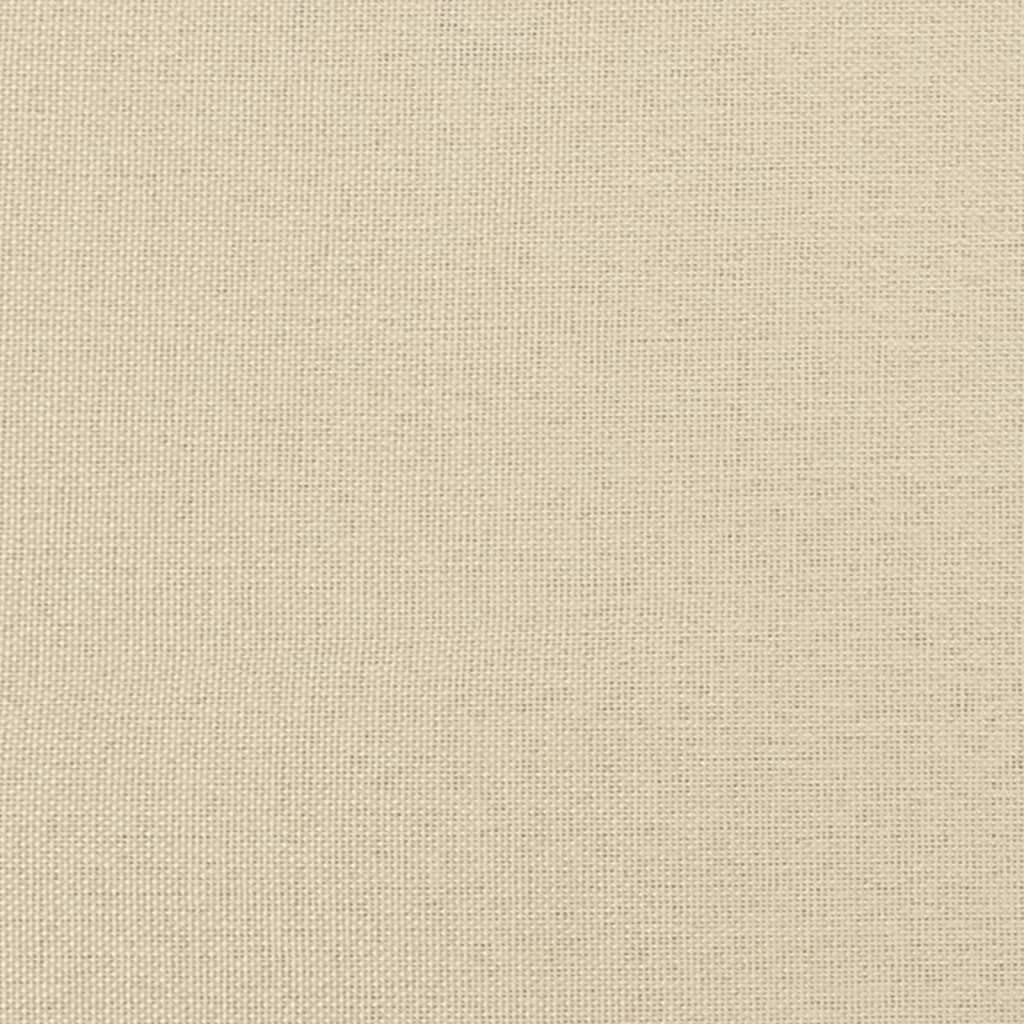 Tapicerowany 2 w 1 z funkcją spania gościnny Kremowy 80 x 200 cm