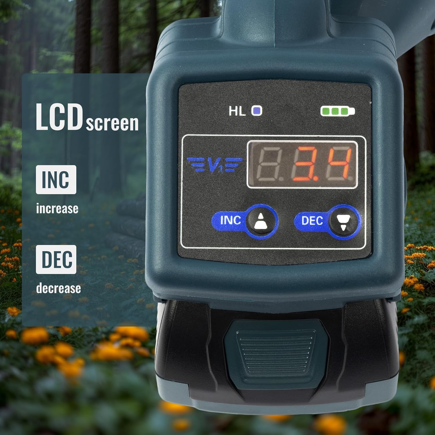 U.S. SOLID Máquina de flejado semiautomática con pantalla LCD para cintas PP PET de 13-16 mm, 2 x 4000 mAh para cintas para cajas y palés