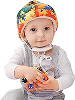 Vista 33 de Lindo casco de seguridad para bebé, protección para la cabeza del niño, ajustable, sombrero de parachoques para la cabeza, casco de parachoques