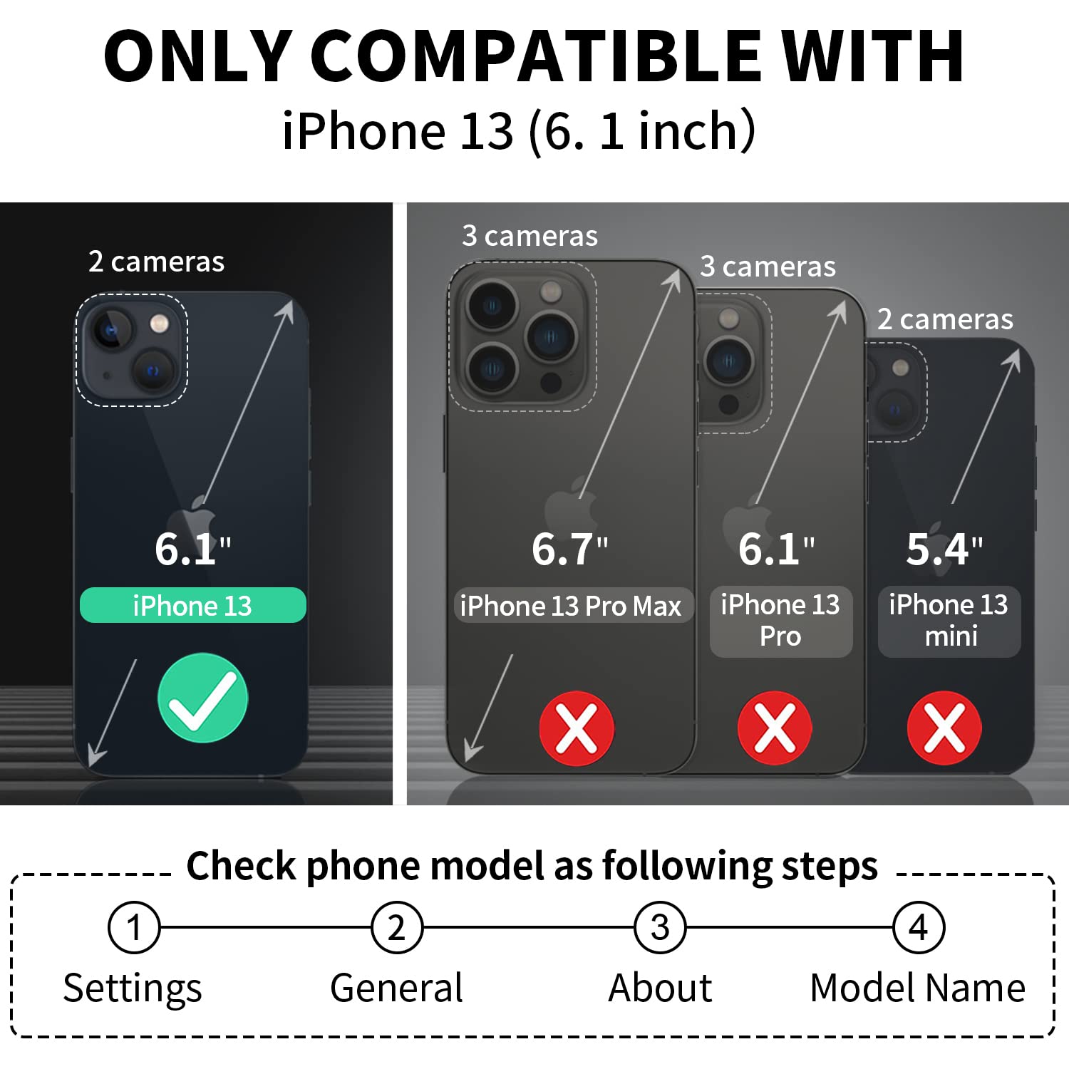 HOGGU Crossbody Phone Case iPhone 13 Case with Card Holder, Floral Leather Cute iPhone 13 Wallet Case with Strap, Kickstand, Zipper Purse, Protective Square Phone Case for Women-Mandala