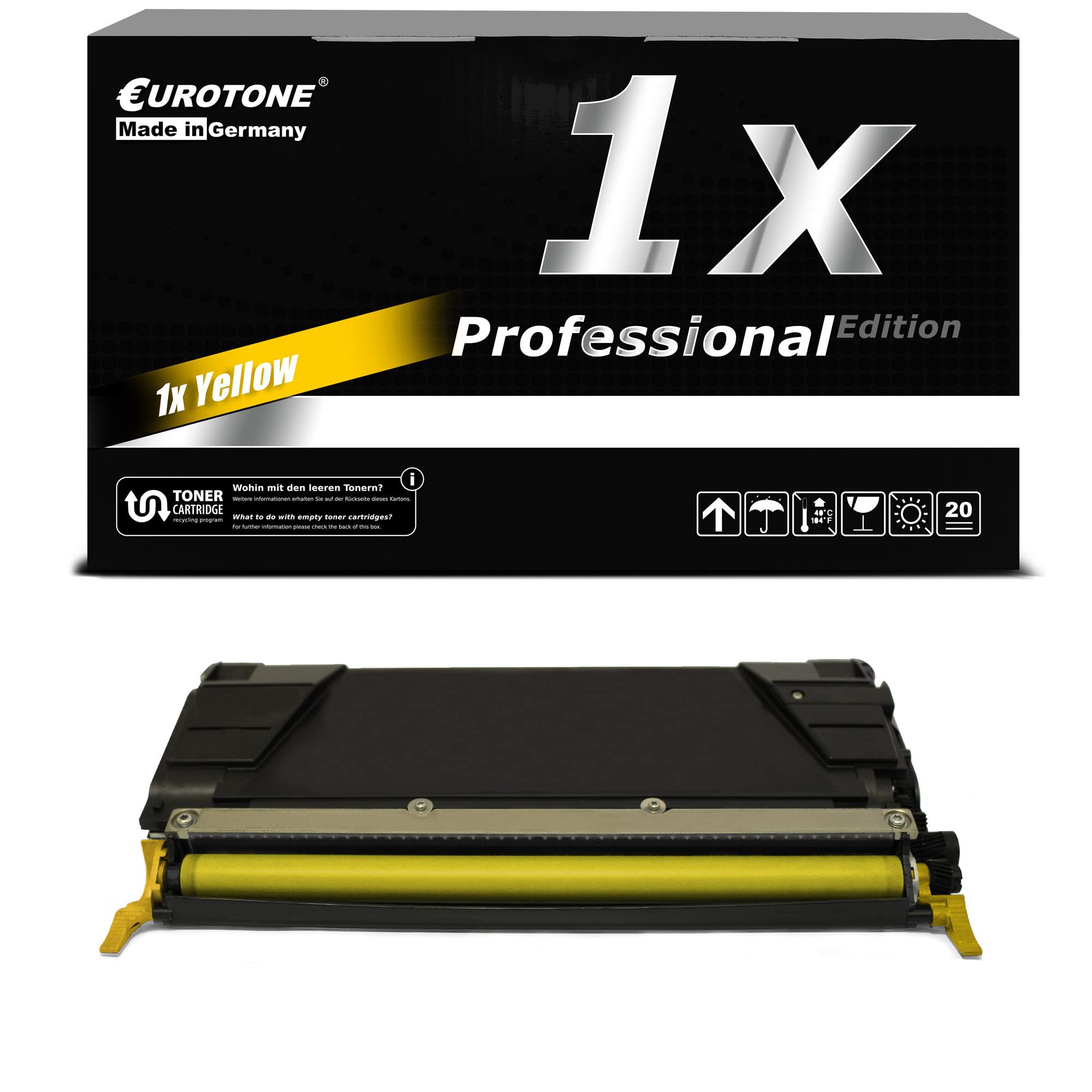 Toner jaune Lexmark X734 résout les problèmes d'impression affadie - 6