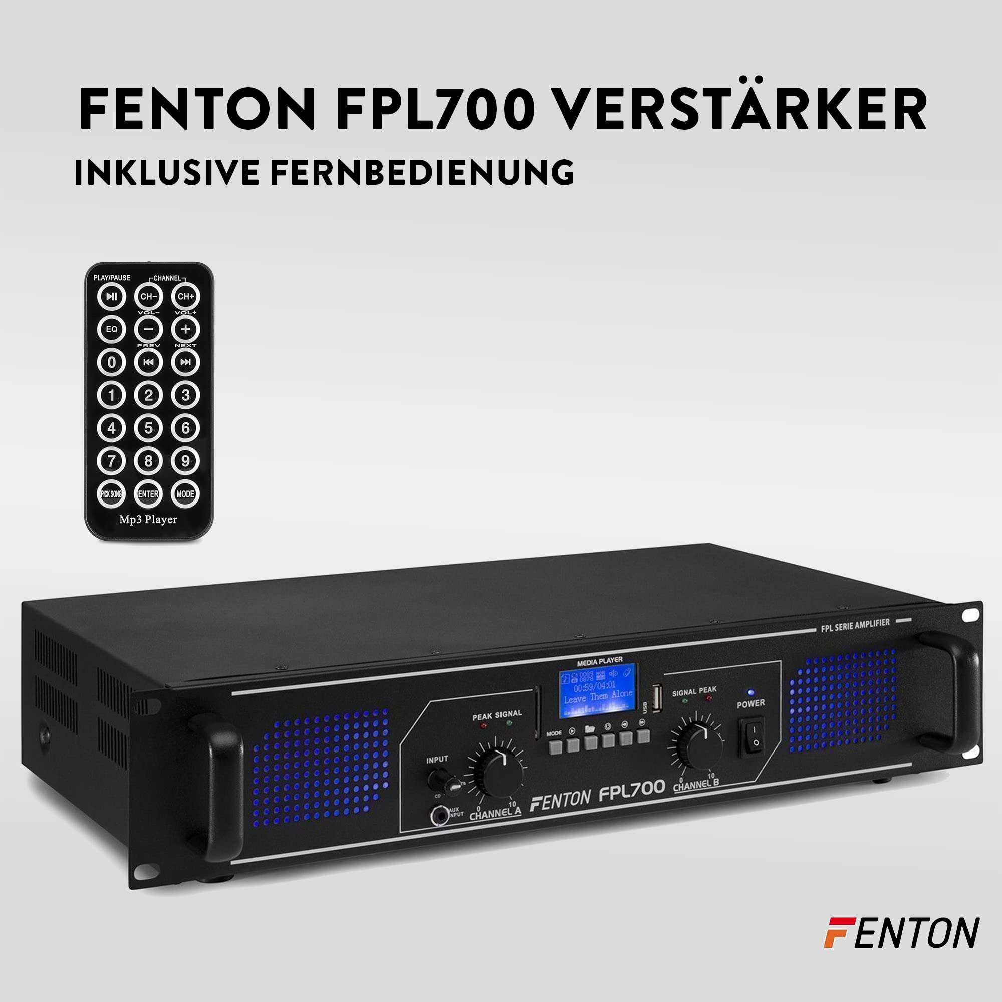 MAX12 - DJ Starter Kit - DJ Boxen Set 1400 Watt inklusive Verstärker mit Bluetooth, MP3, USB, MAX12 Bundle 2 Lautsprecher mit Verstärker, PA-Anlage Komplett Set