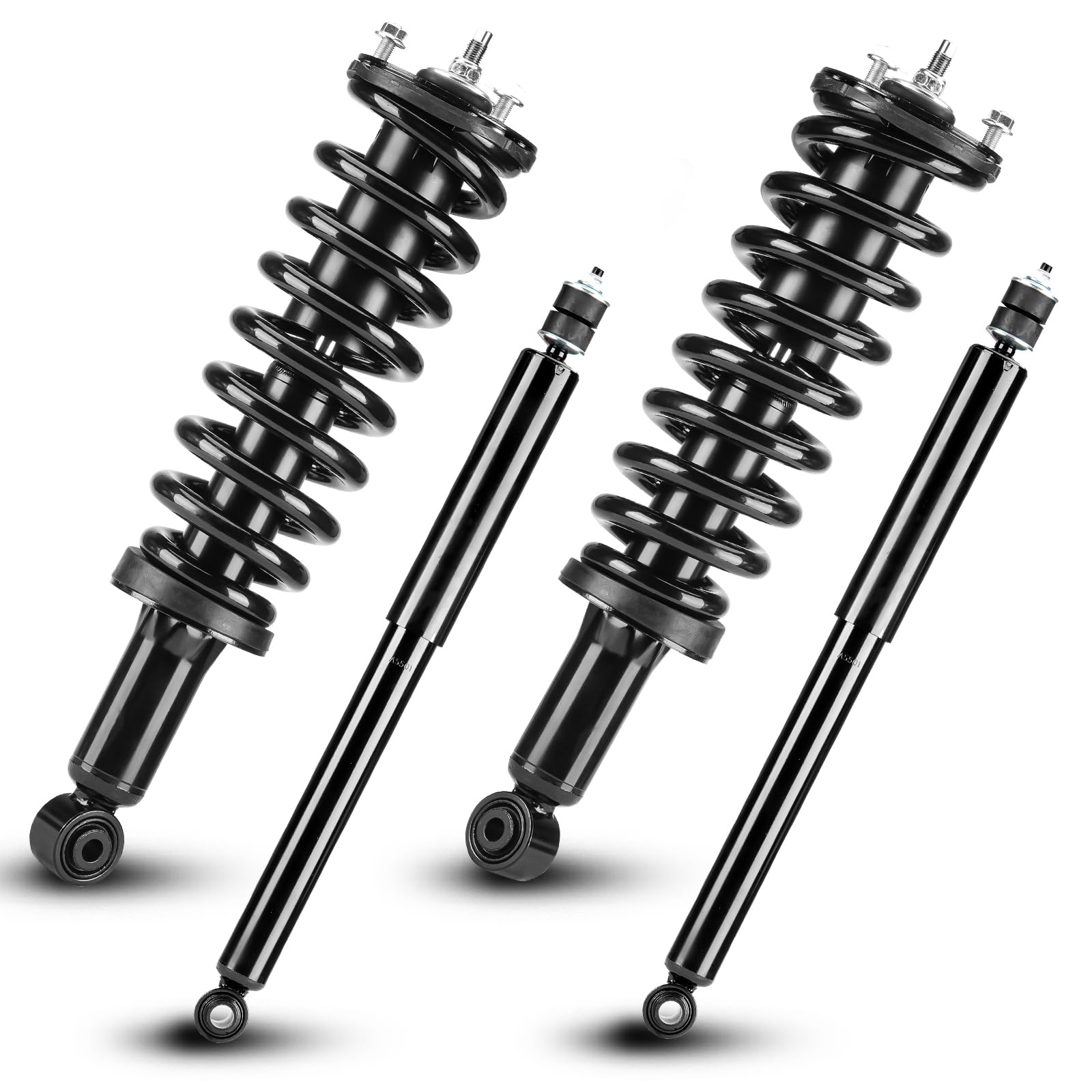 Amazon.com: Front and Rear Complete Struts Assembly Coil