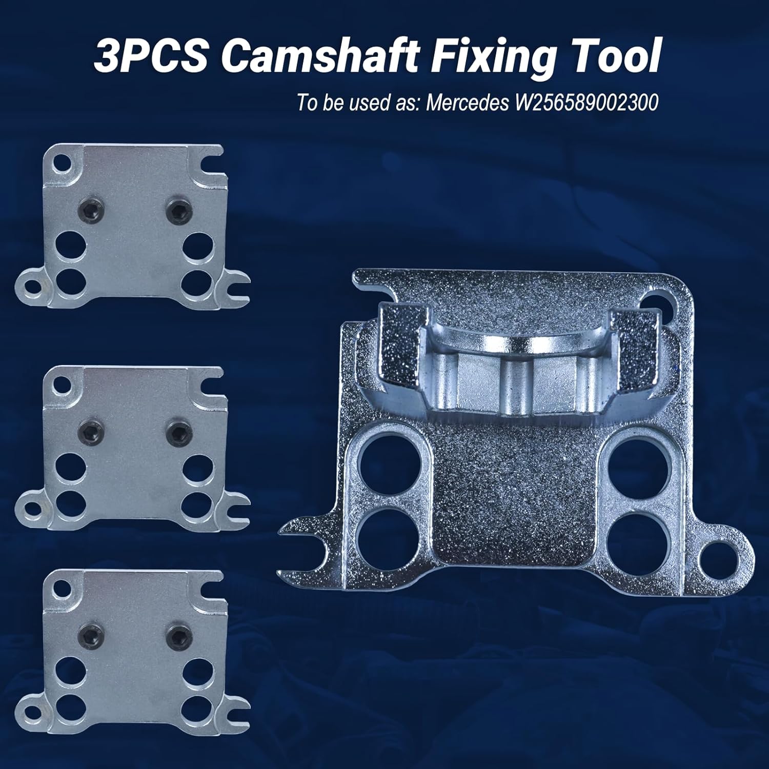 Engine Timing Tool Kit, Camshaft Lock Tool Compatible with Mercedes-Benz M254 M256 1.5 Engine S Series W256589002300 W256589023100 W654589004000 W654589002100 W177589010900 W654589032101