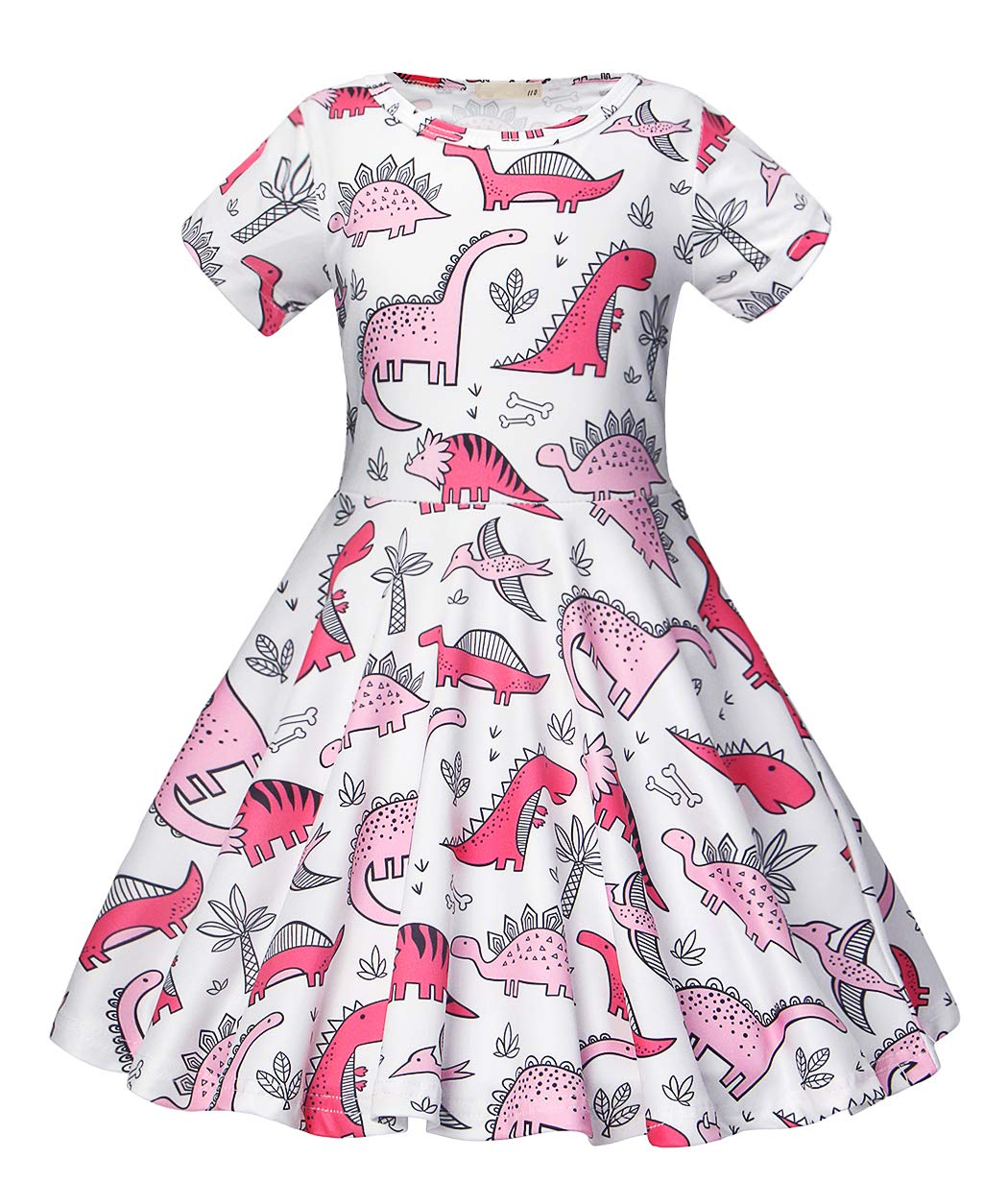 strapless open back dress Dinosaur Birthday Party Ruffle Dress  Marie Nicole Clothing