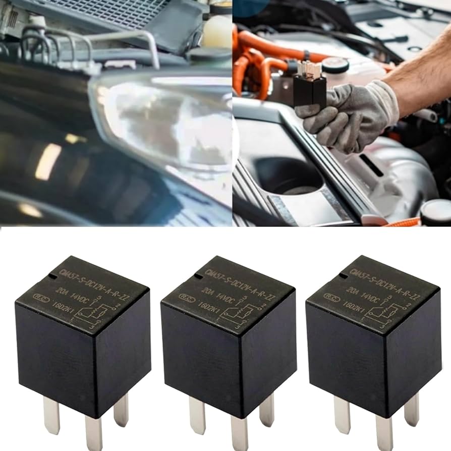 CMA57-S-DC12V-A-R-ZZ DC12V 20A 4PINS Relays （5pcs