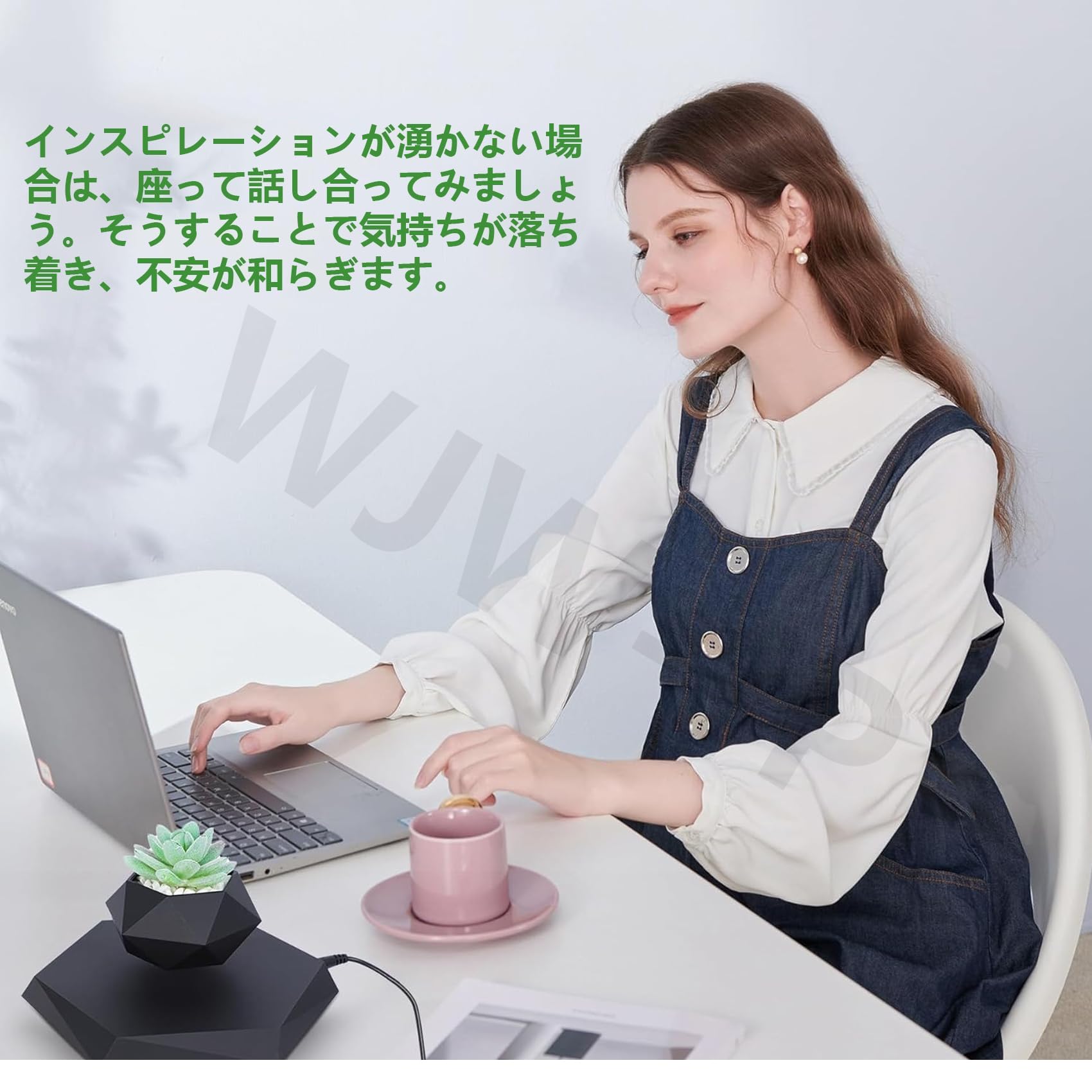 Amazon.co.jp: 磁気浮上 植木鉢 フローティング フラワーポット 浮く