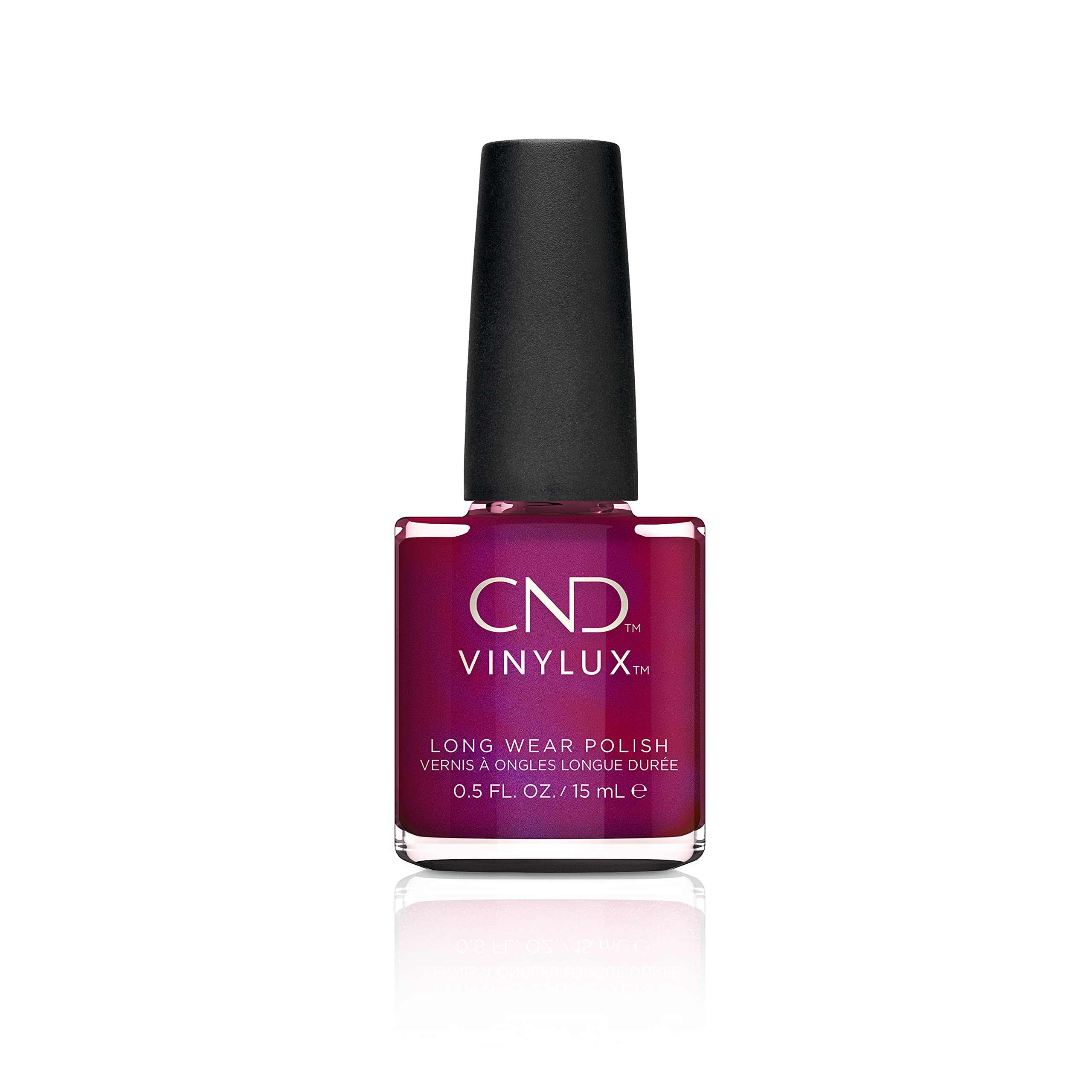 CND Vinylux Long Wear Nail Polish (No Lamp Required), 15 ml, Red, Ecstasy