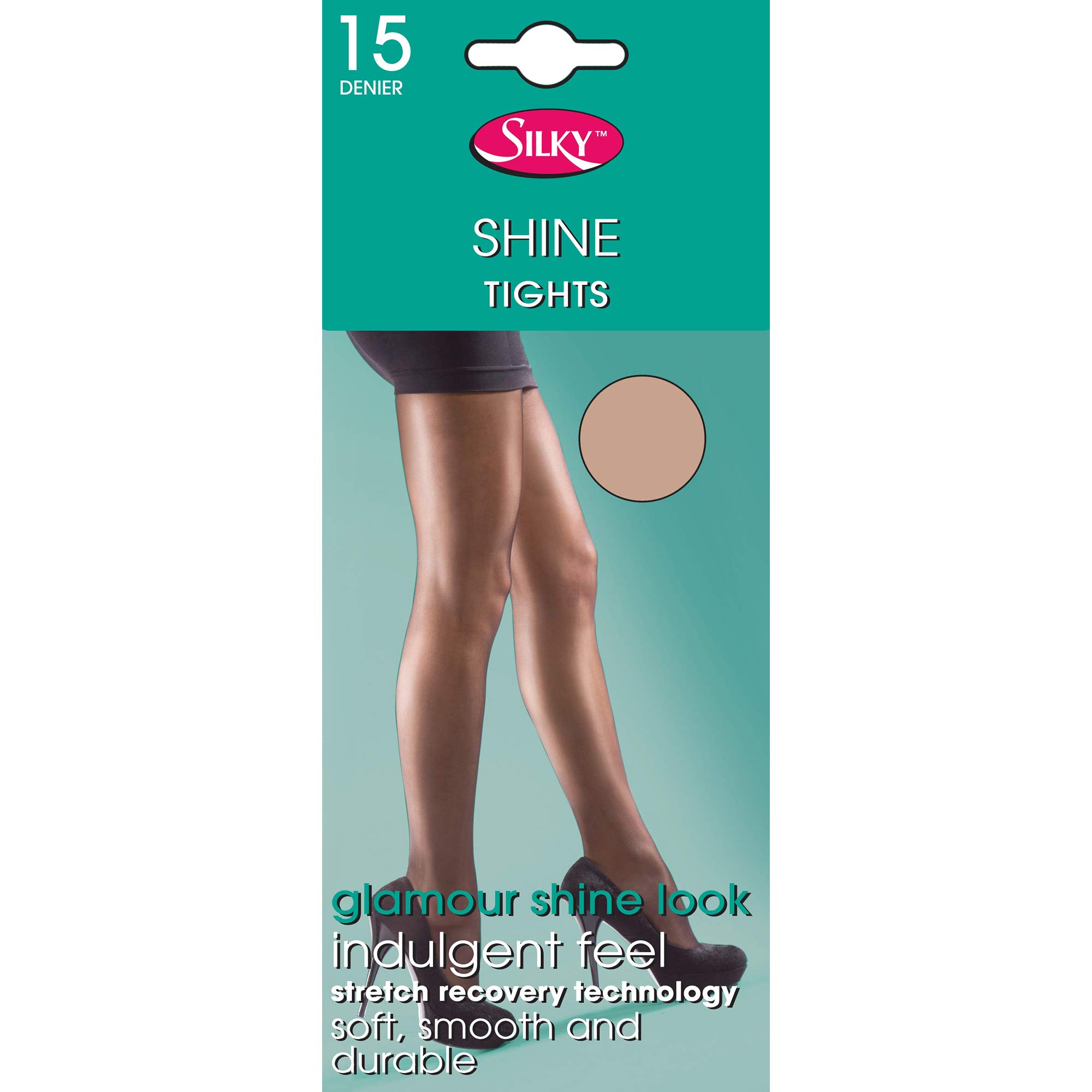SILKY NATURAL SUPER SHINE TIGHTS X-LARGE