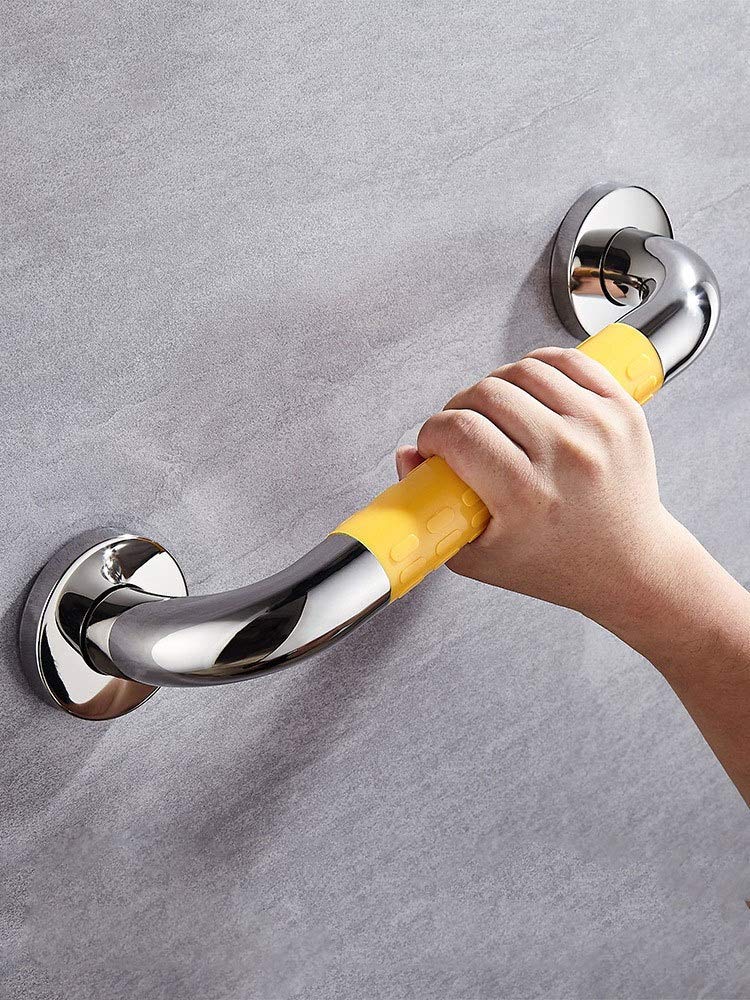 Apoyabrazos del Cuarto de Baño Baño Mango Barra de Apoyo de Seguridad Anti-caída bañera baño higiénico baño de Acero Inoxidable 304 Inodoro barandilla Mango Ancianos (Size : Interrupted Particle Yell