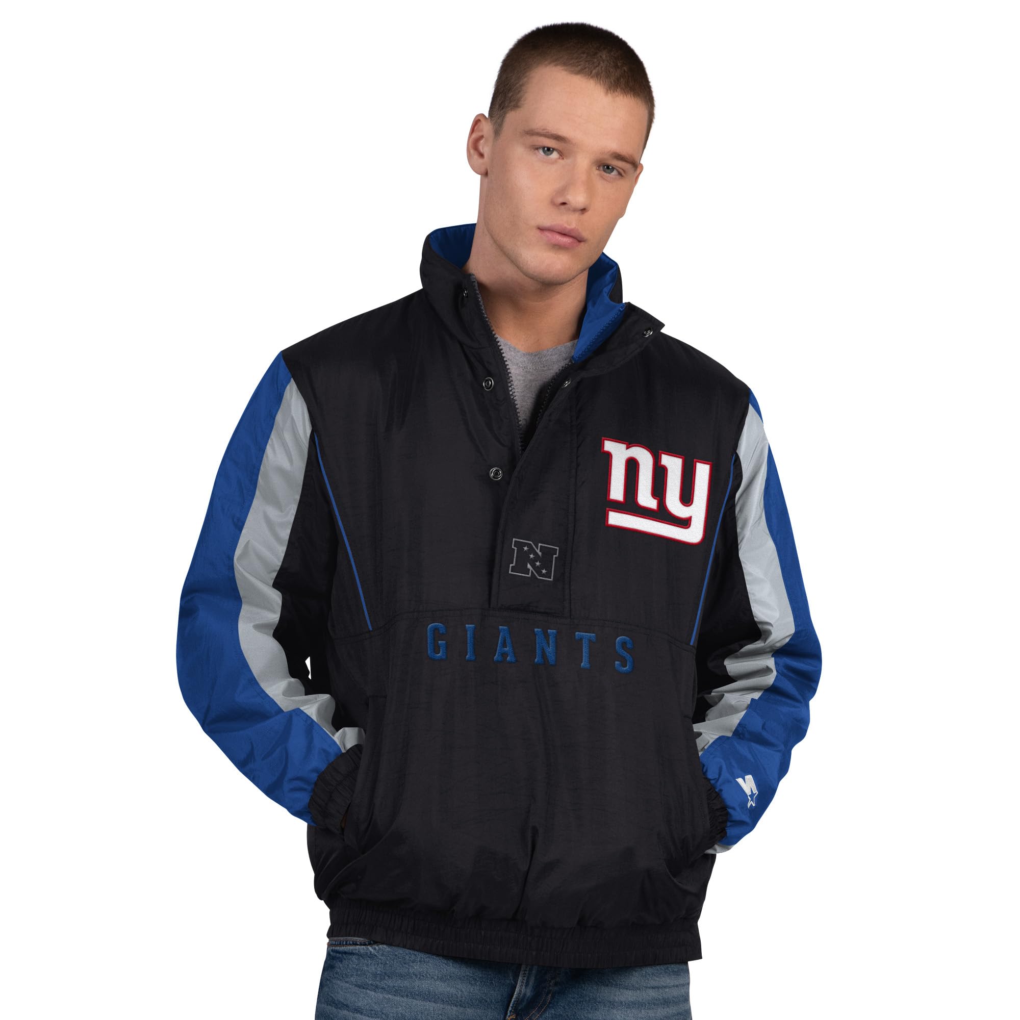 STARTER Men's NFL Thursday Night Gridiron Half-Zip Jacket